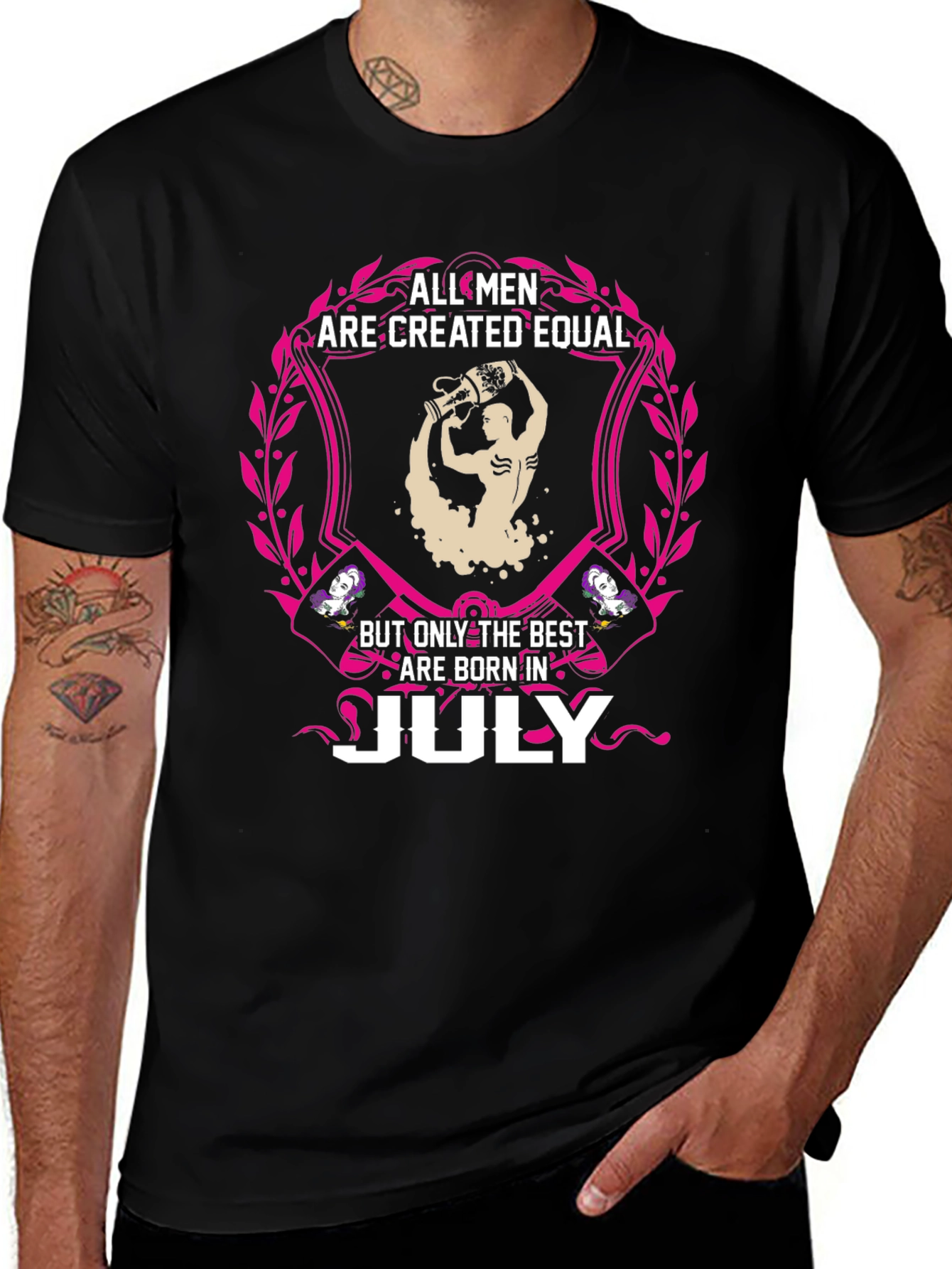 Best Men are Born in July T-Shirt