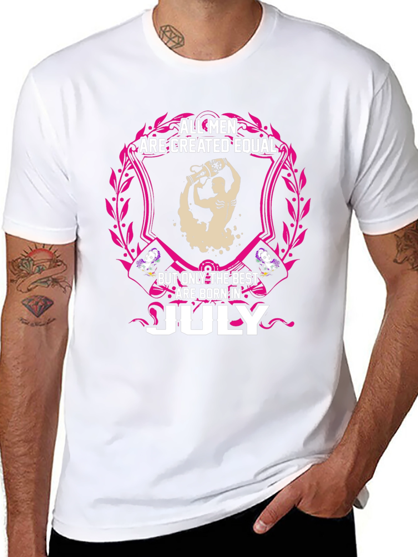 Best Men are Born in July T-Shirt
