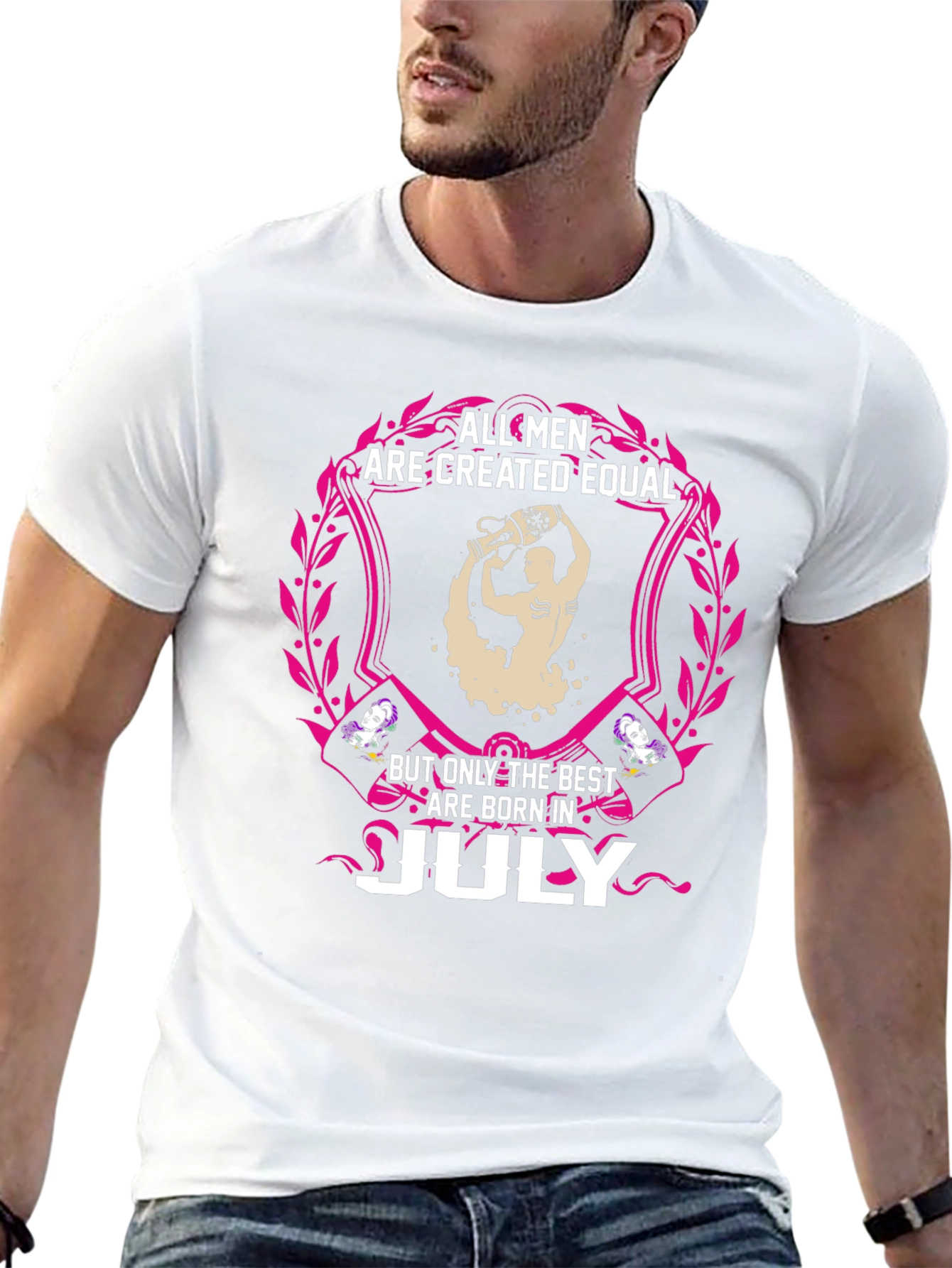 Best Men are Born in July T-Shirt