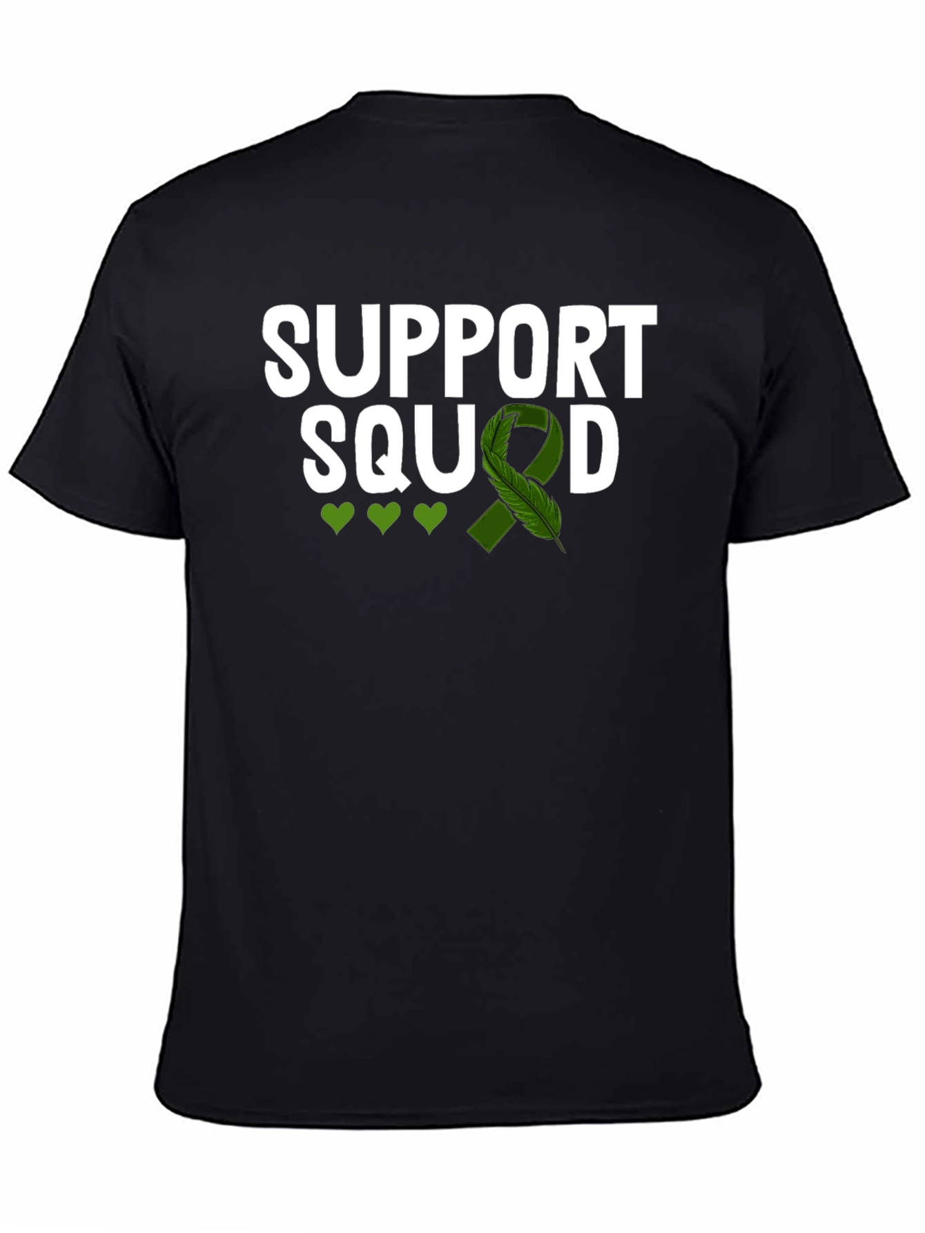 Support Squad Green Ribbon Awareness T-Shirt