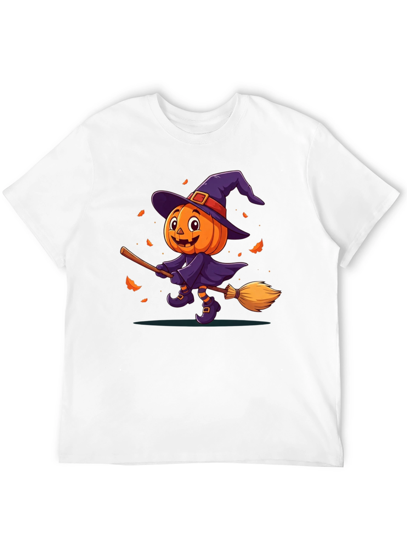 Halloween Pumpkin Witch T-Shirt