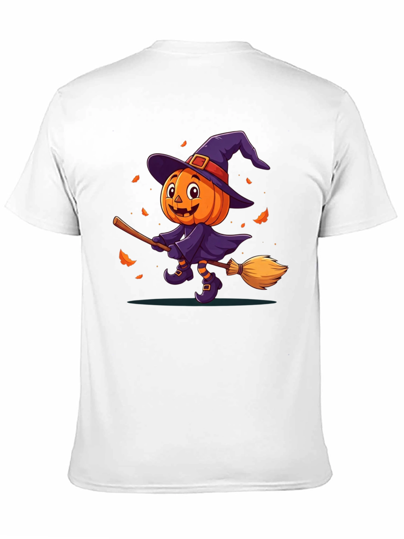 Halloween Pumpkin Witch T-Shirt