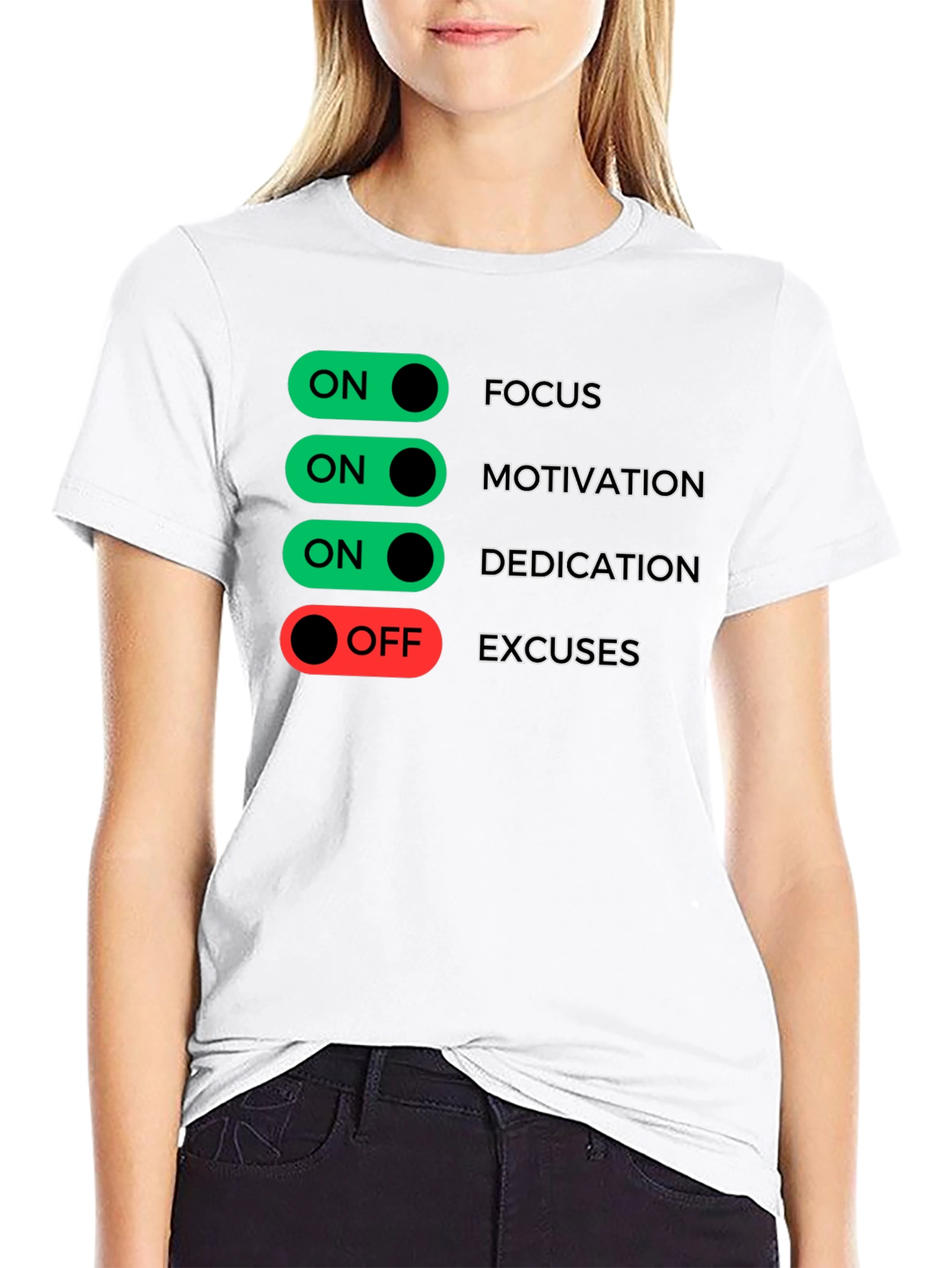 Focus Motivation Dedication T-Shirt