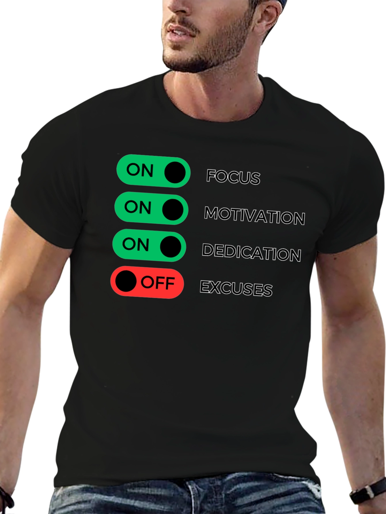 Focus Motivation Dedication T-Shirt
