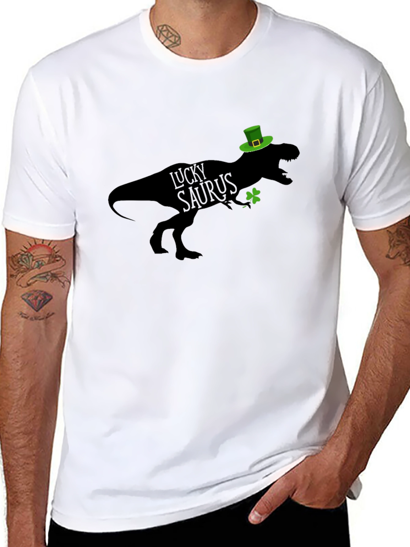 Lucky Saurus St. Patricks Day T-Shirt