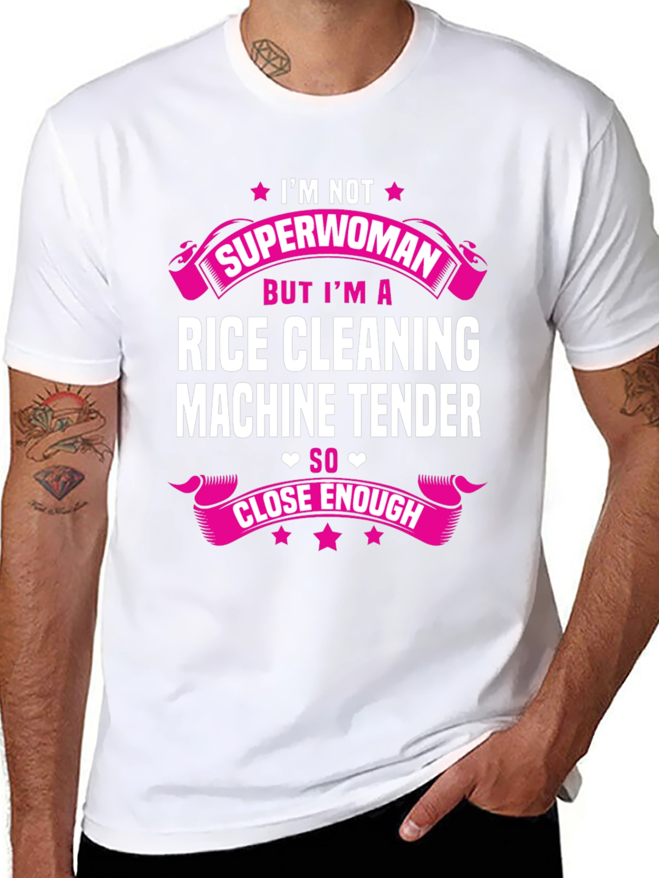 Rice Cleaning Machine Tender T-Shirt