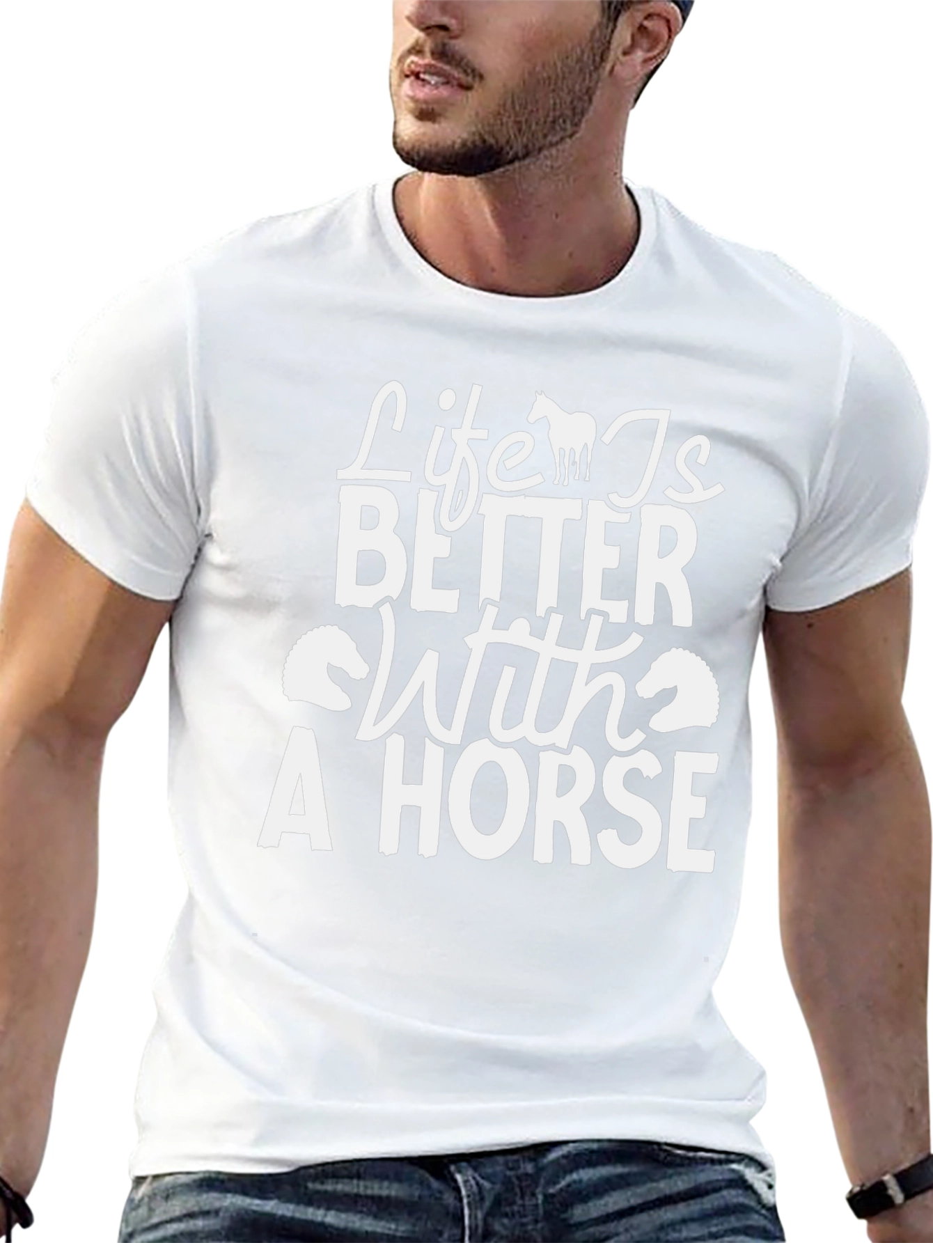 Life is Better with a Horse T-Shirt