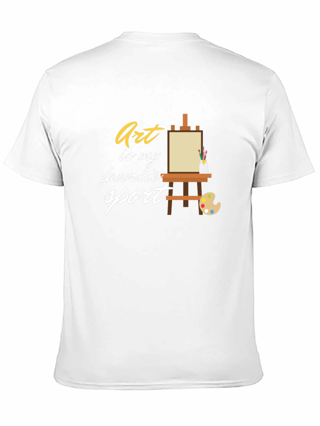 Art is My Favorite Sport Graphic T-Shirt