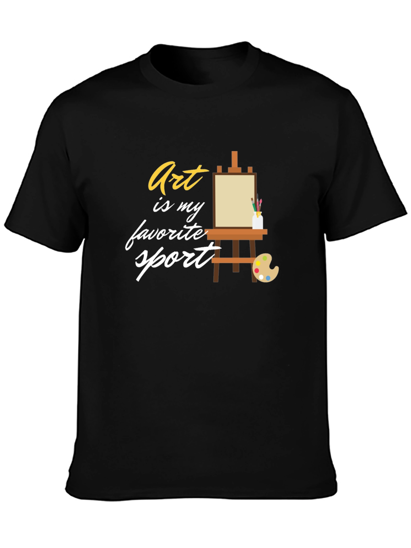 Art is My Favorite Sport Graphic T-Shirt