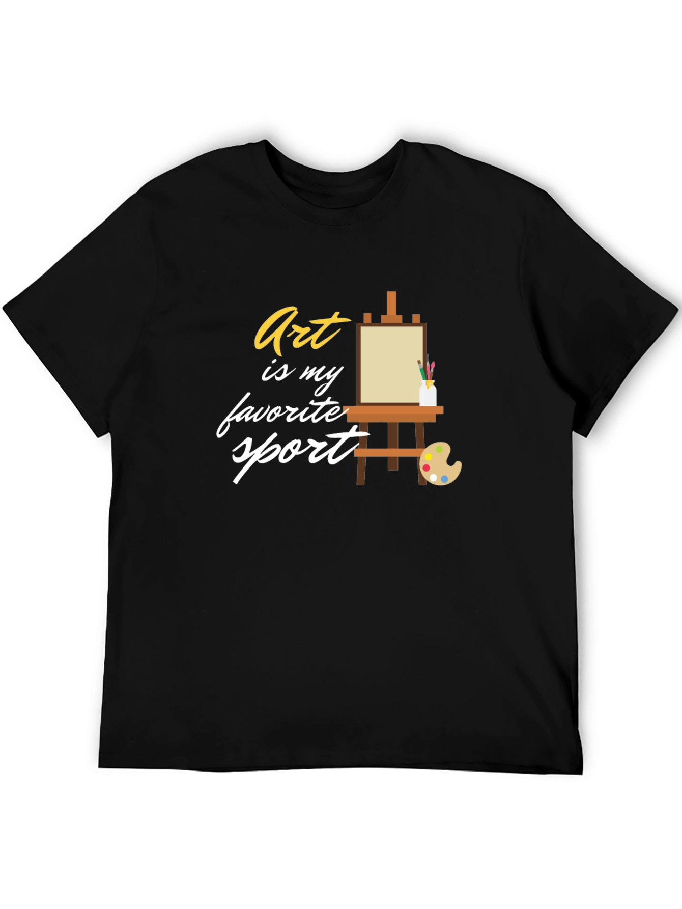 Art is My Favorite Sport Graphic T-Shirt