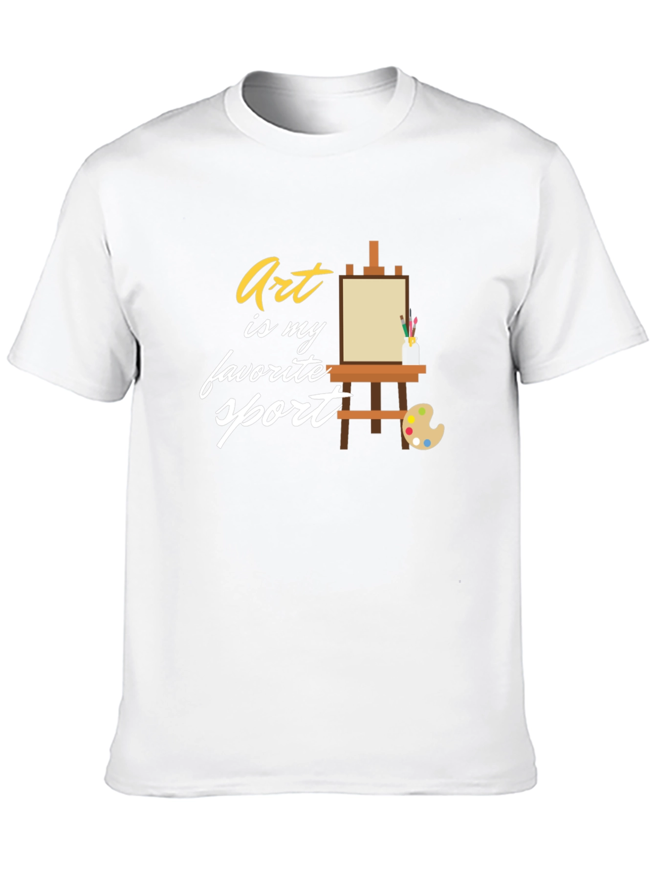 Art is My Favorite Sport Graphic T-Shirt
