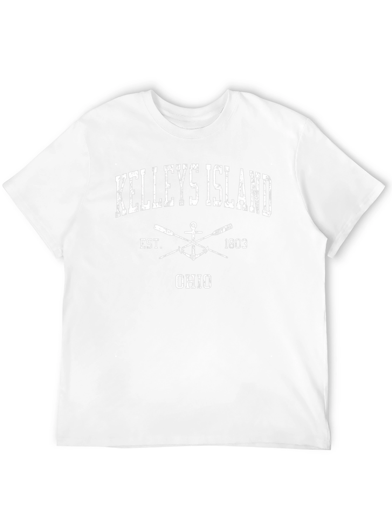 Kelleys Island Ohio Anchor Graphic Tee