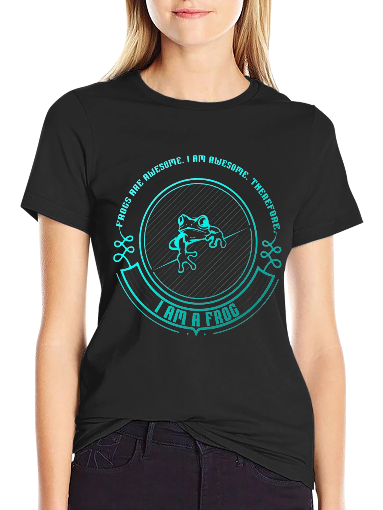 Awesome Frog Graphic T-Shirt