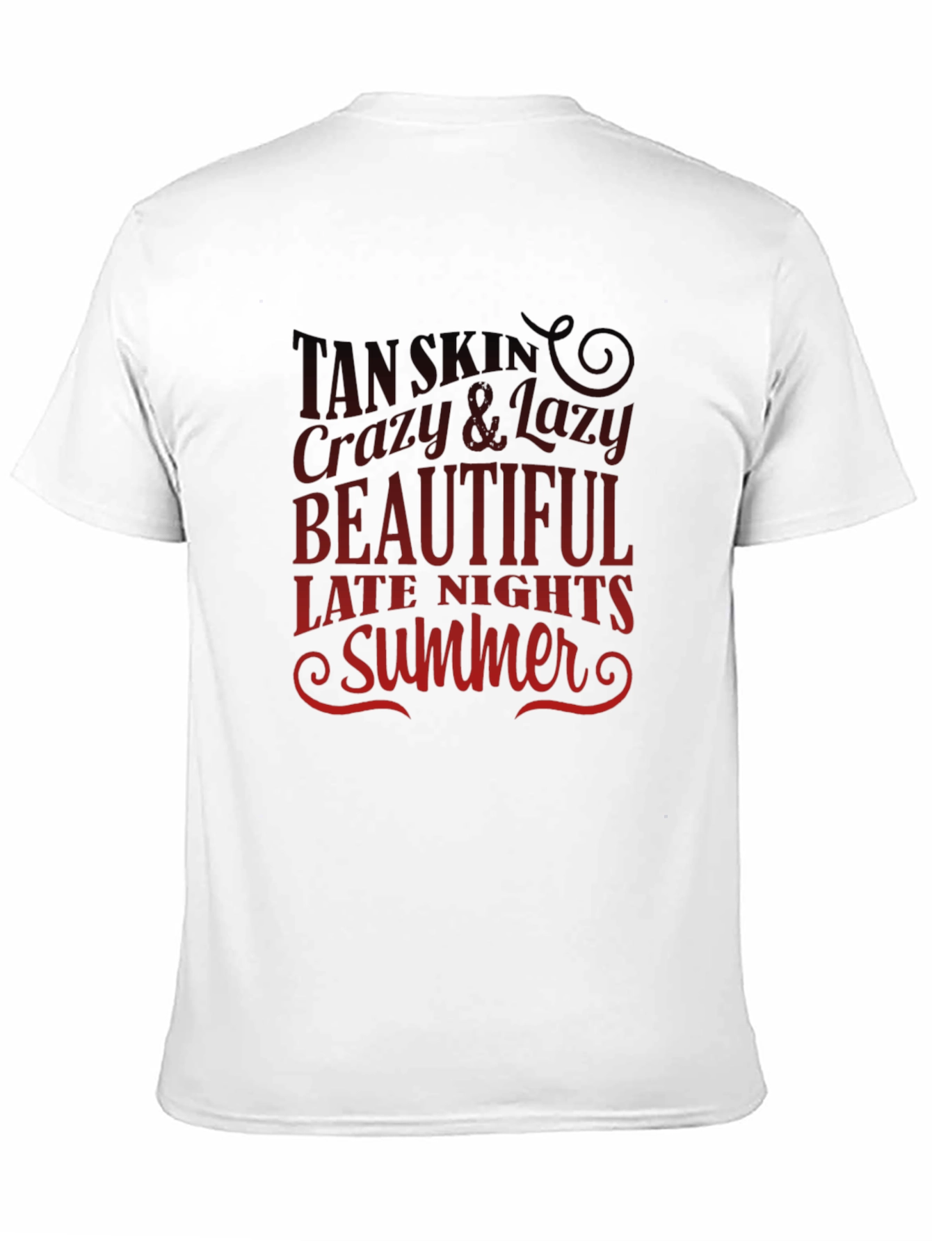 Tan Skin Crazy & Lazy T-Shirt