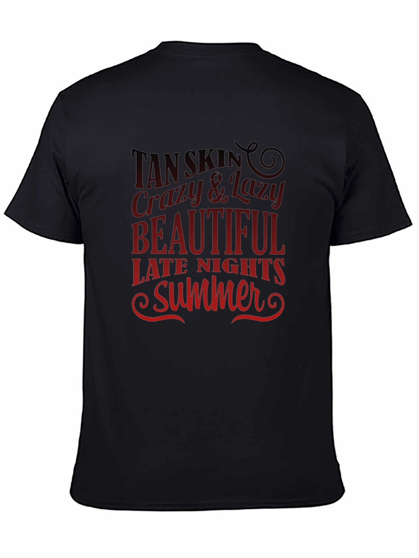 Tan Skin Crazy & Lazy T-Shirt