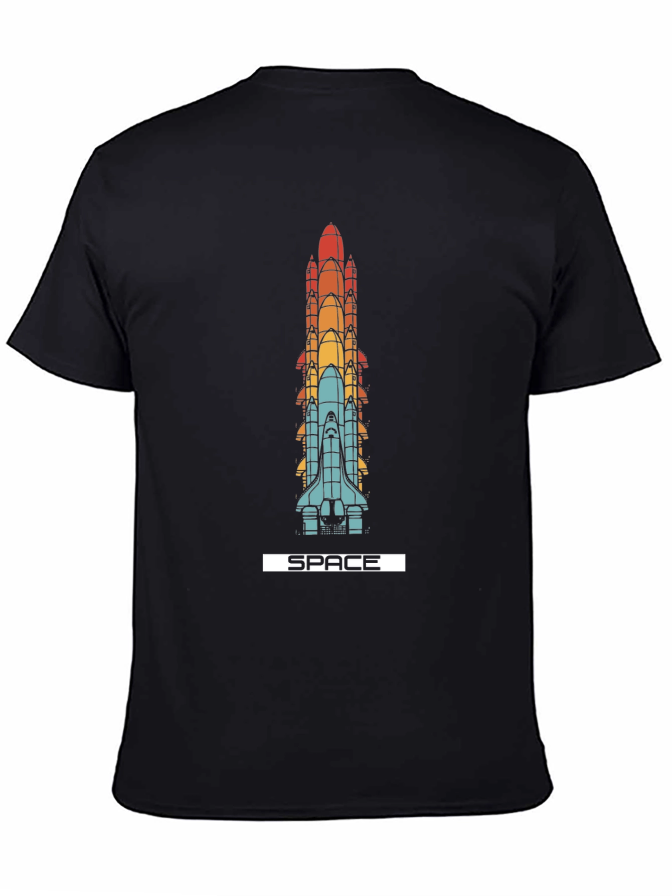 Retro Space Shuttle Stack T-Shirt