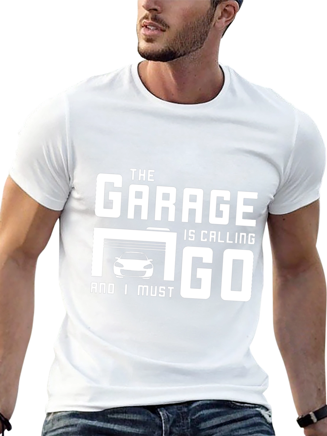 Garage Calling T-Shirt: Car Enthusiast Apparel