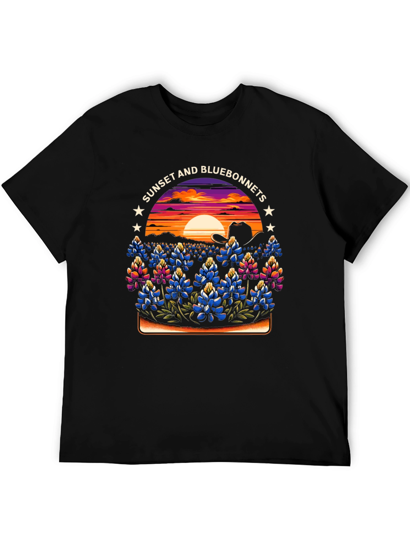 Sunset Bluebonnet Tee