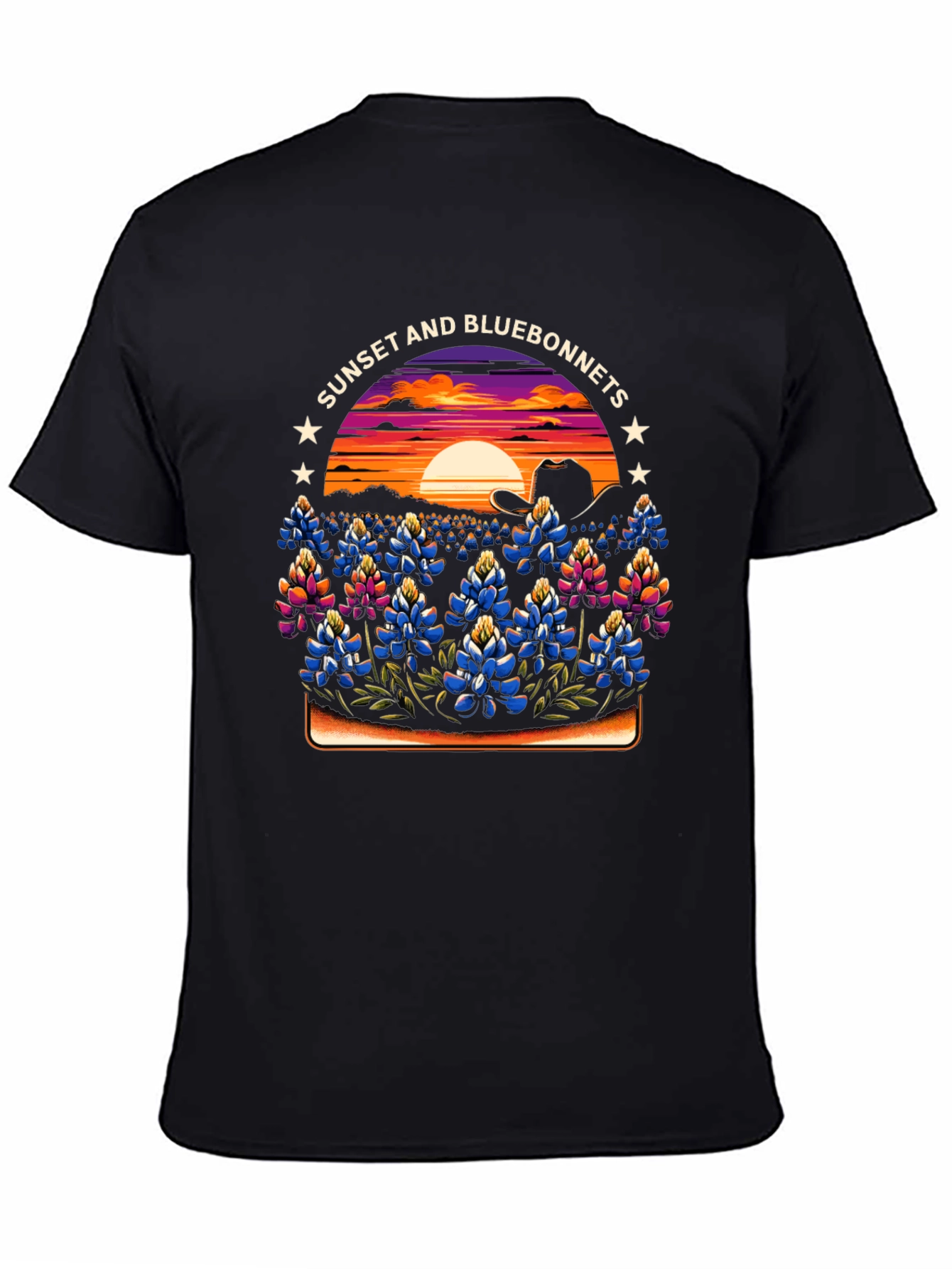 Sunset Bluebonnet Tee