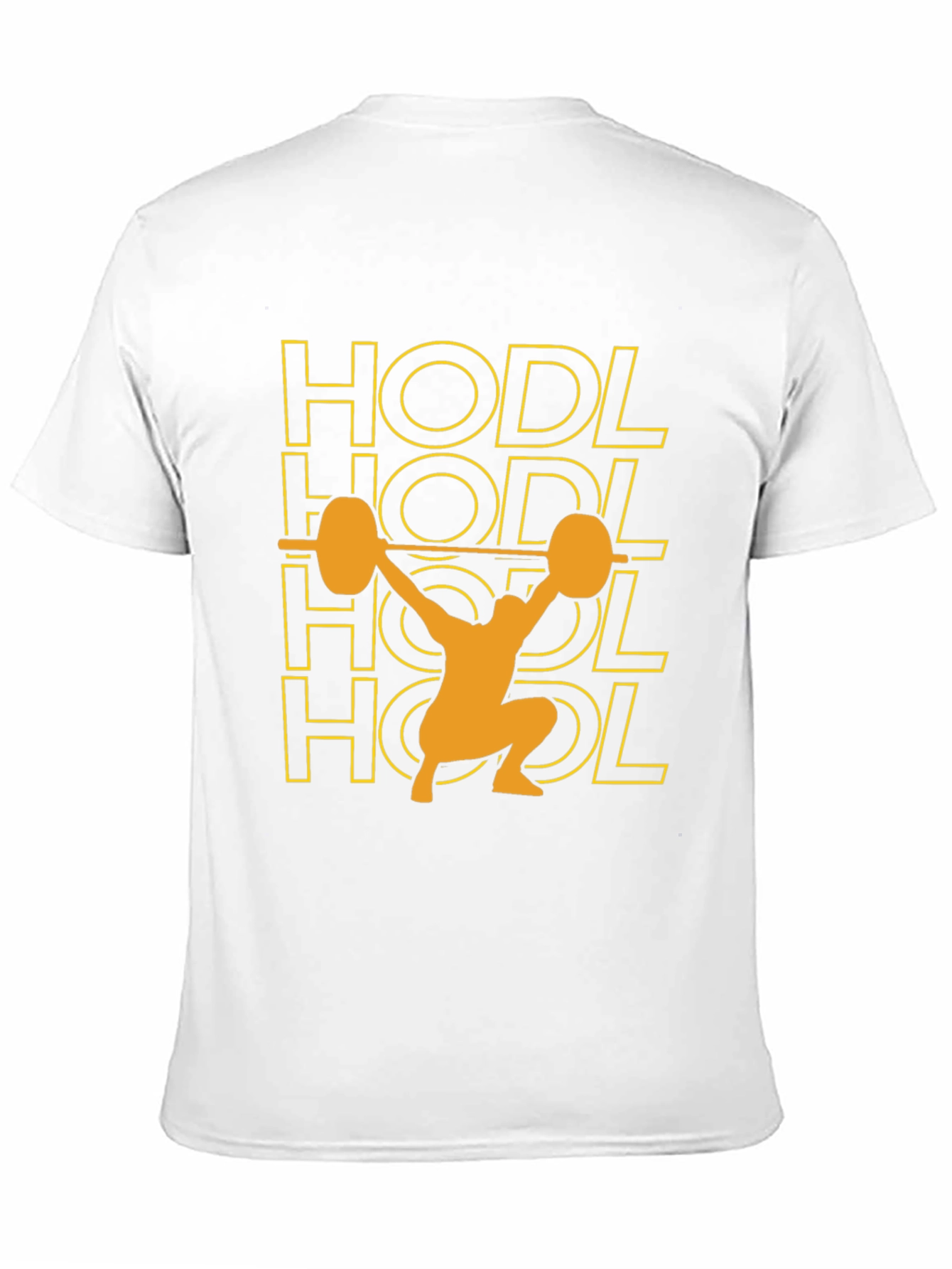 HODL Weightlifting Black T-Shirt