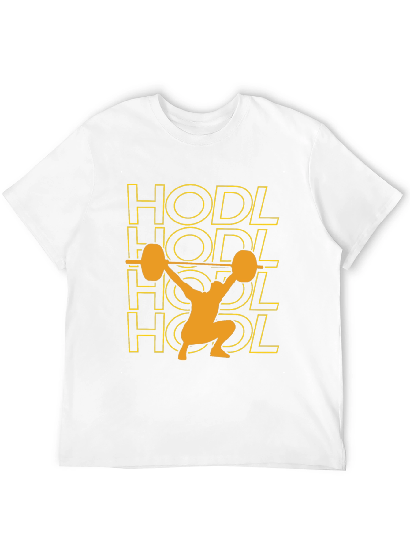 HODL Weightlifting Black T-Shirt