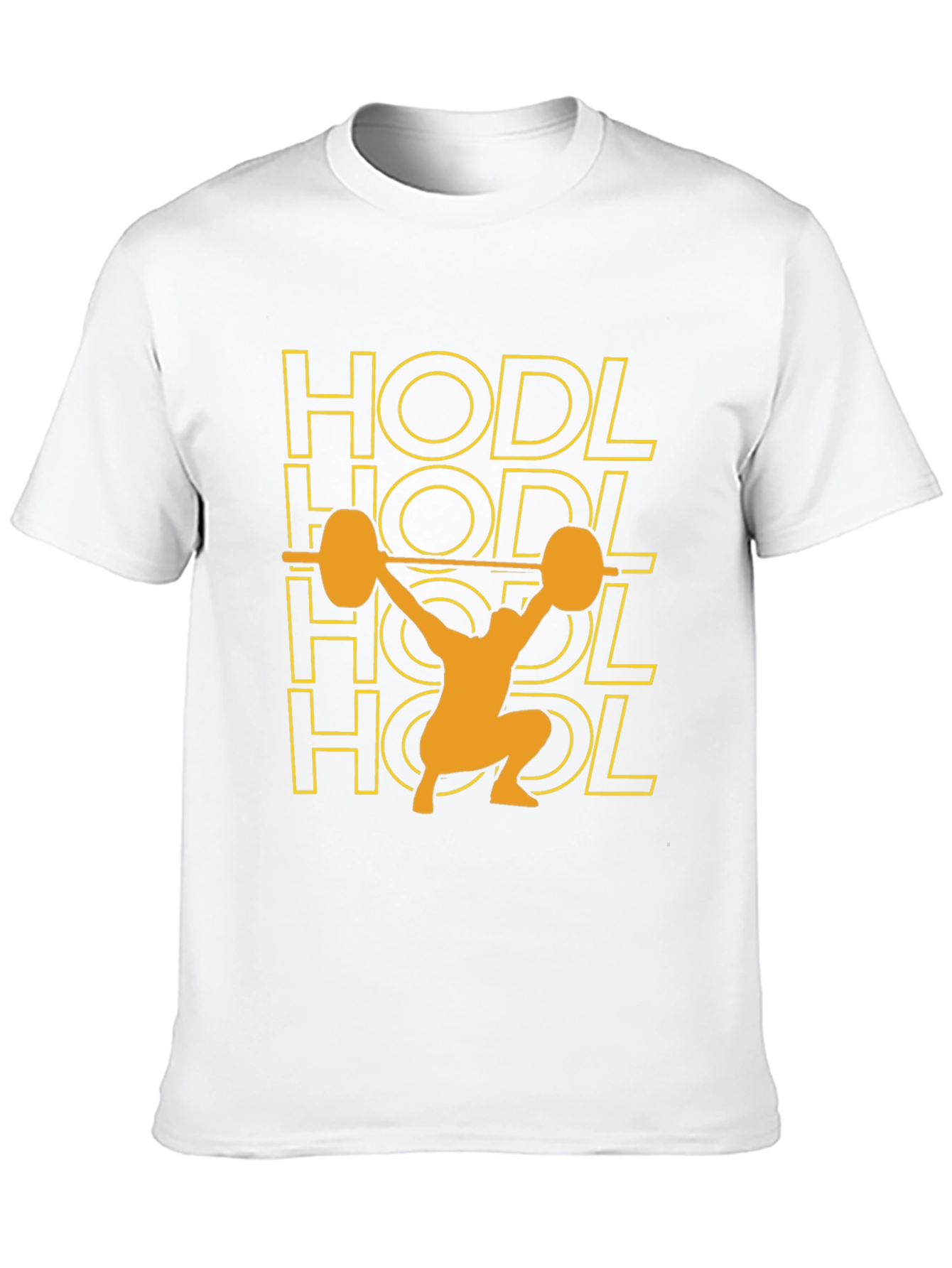 HODL Weightlifting Black T-Shirt