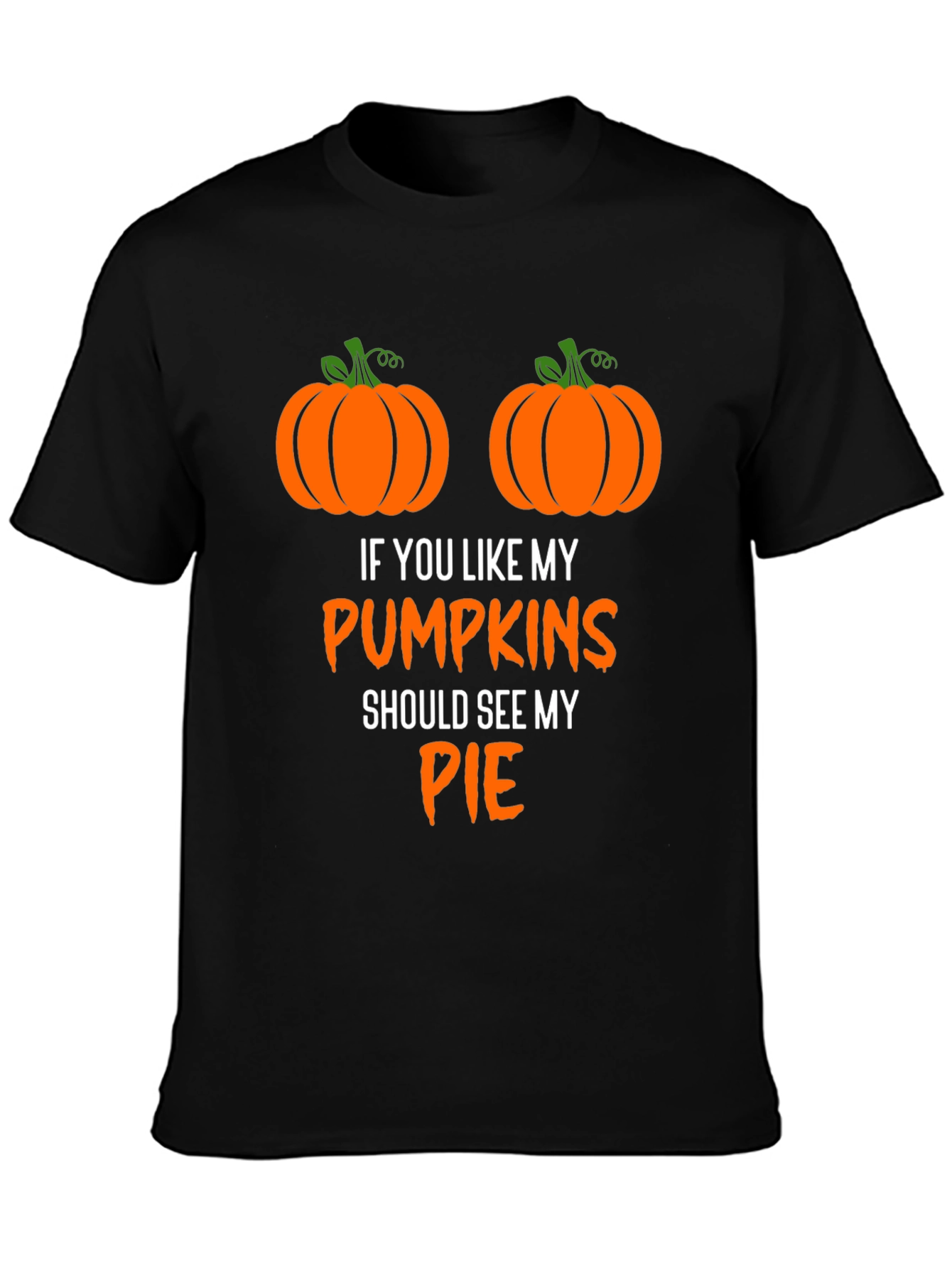 Funny Halloween Pumpkin Pie T-Shirt
