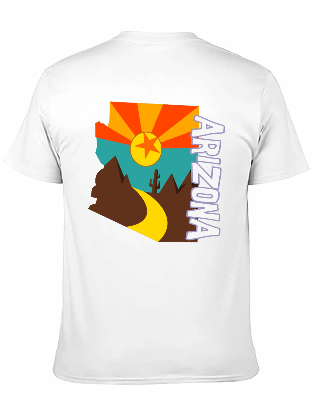 Arizona State T-Shirt Desert Graphic Tee
