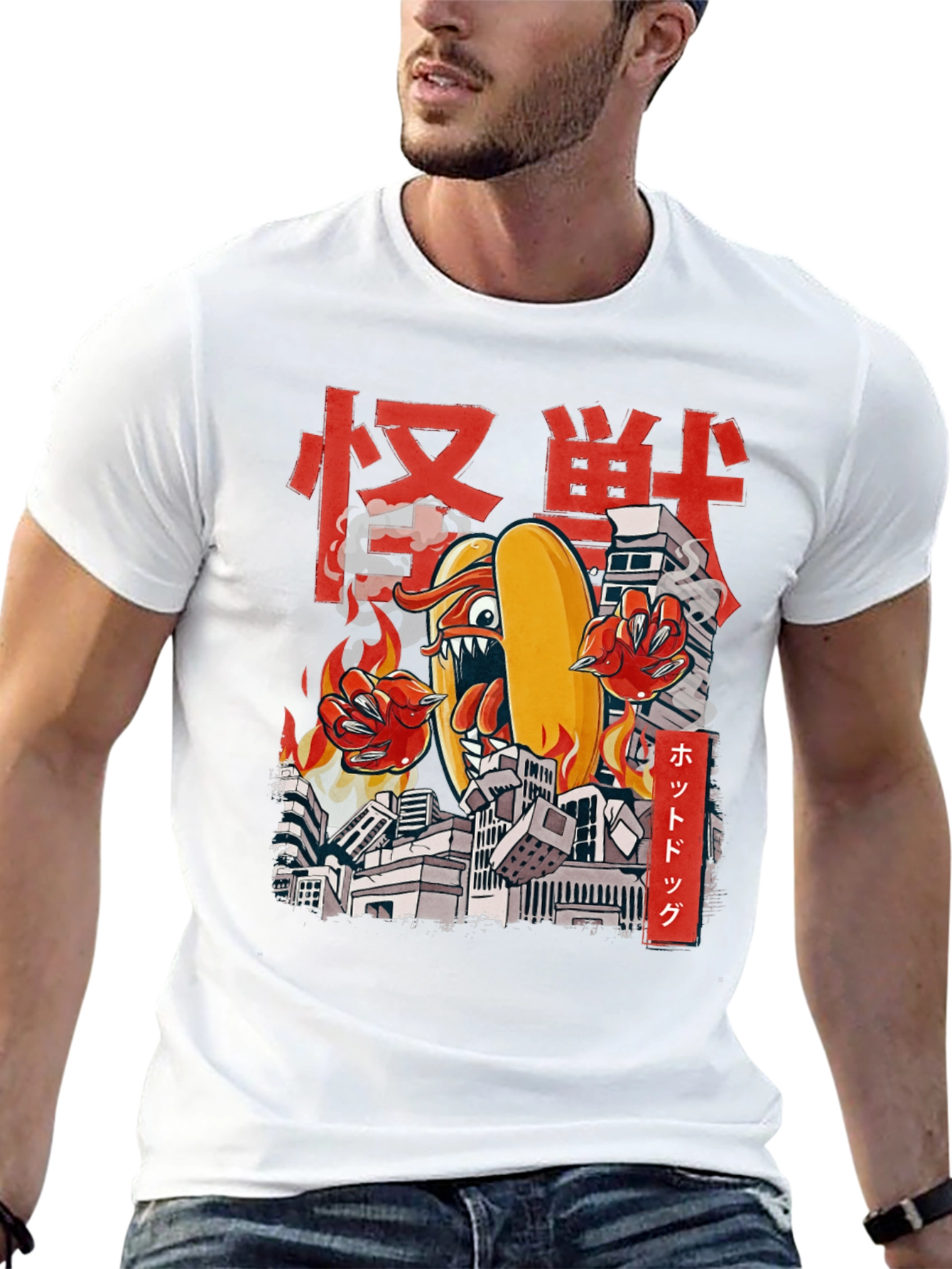 Monster Hotdog Graphic Tee