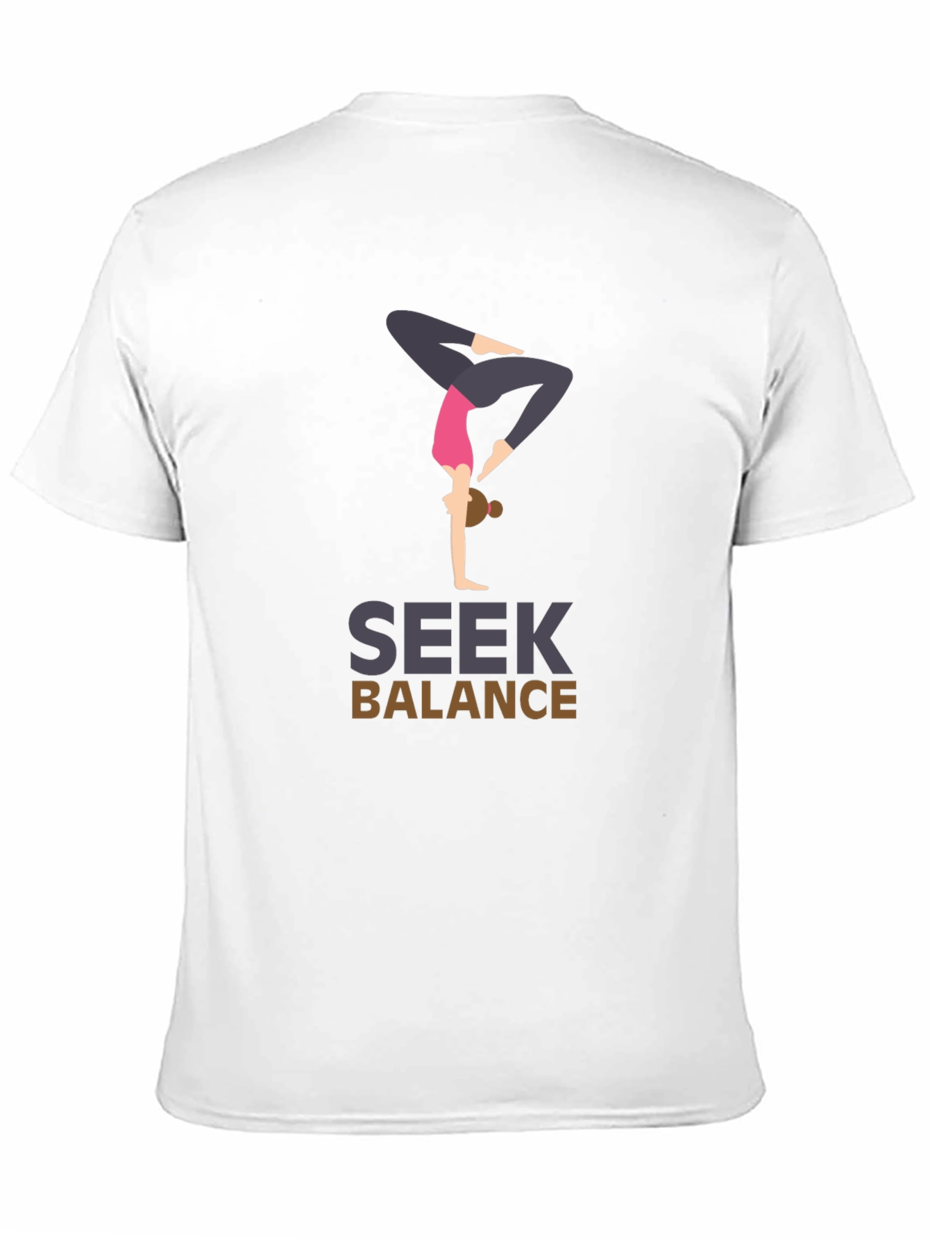Seek Balance Yoga Graphic T-Shirt