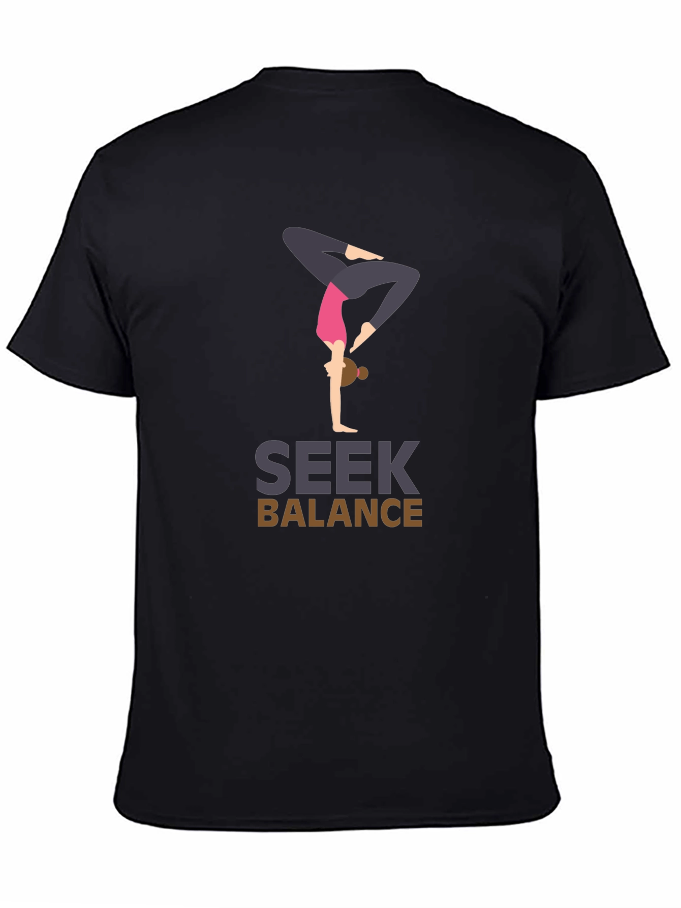 Seek Balance Yoga Graphic T-Shirt