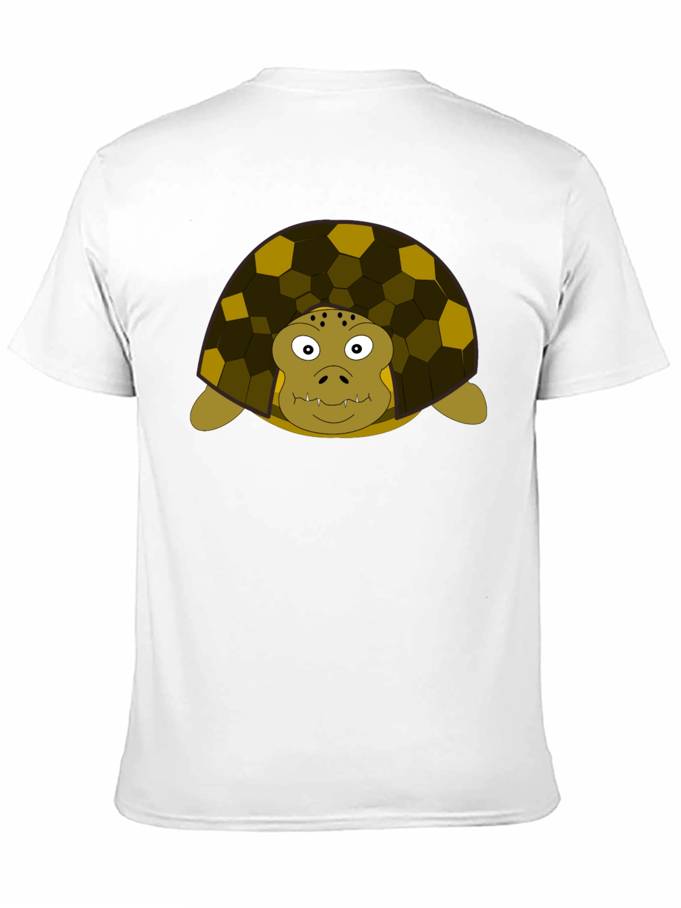 Turtle Graphic T-Shirt - Black Cotton Tee