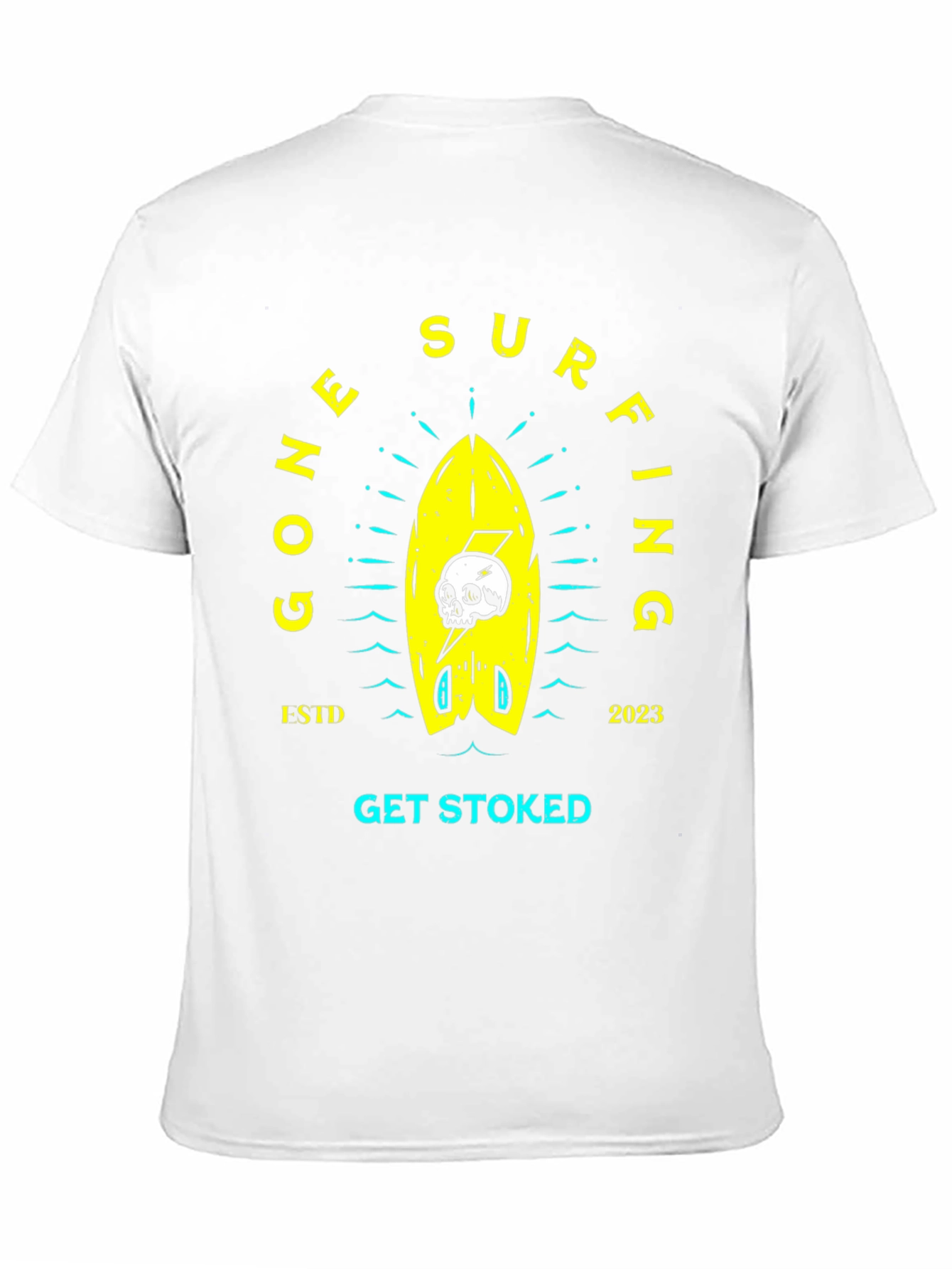 Gone Surfing Graphic Tee - Get Stoked!
