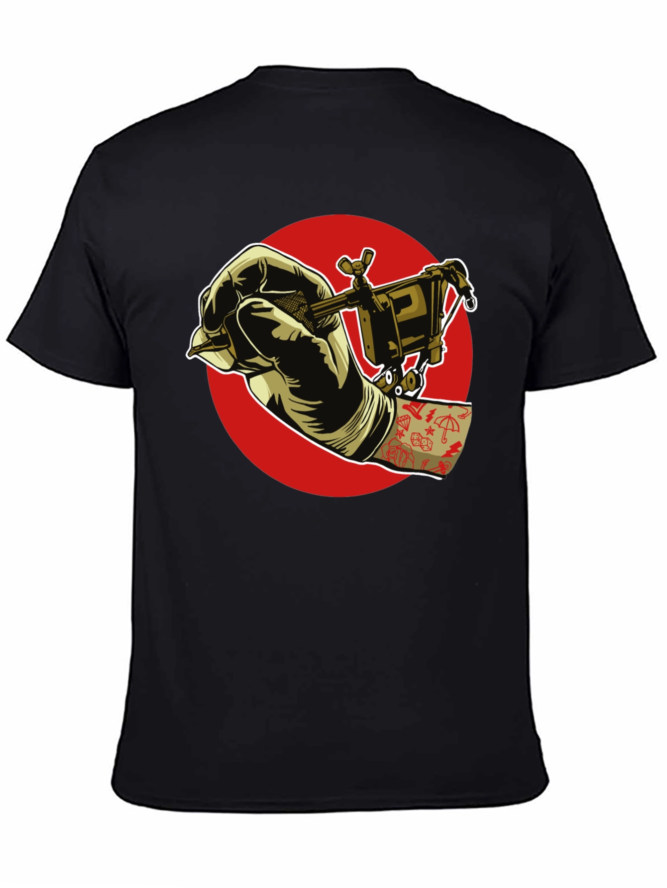 Tattoo Artist T-Shirt - Black Graphic Tee