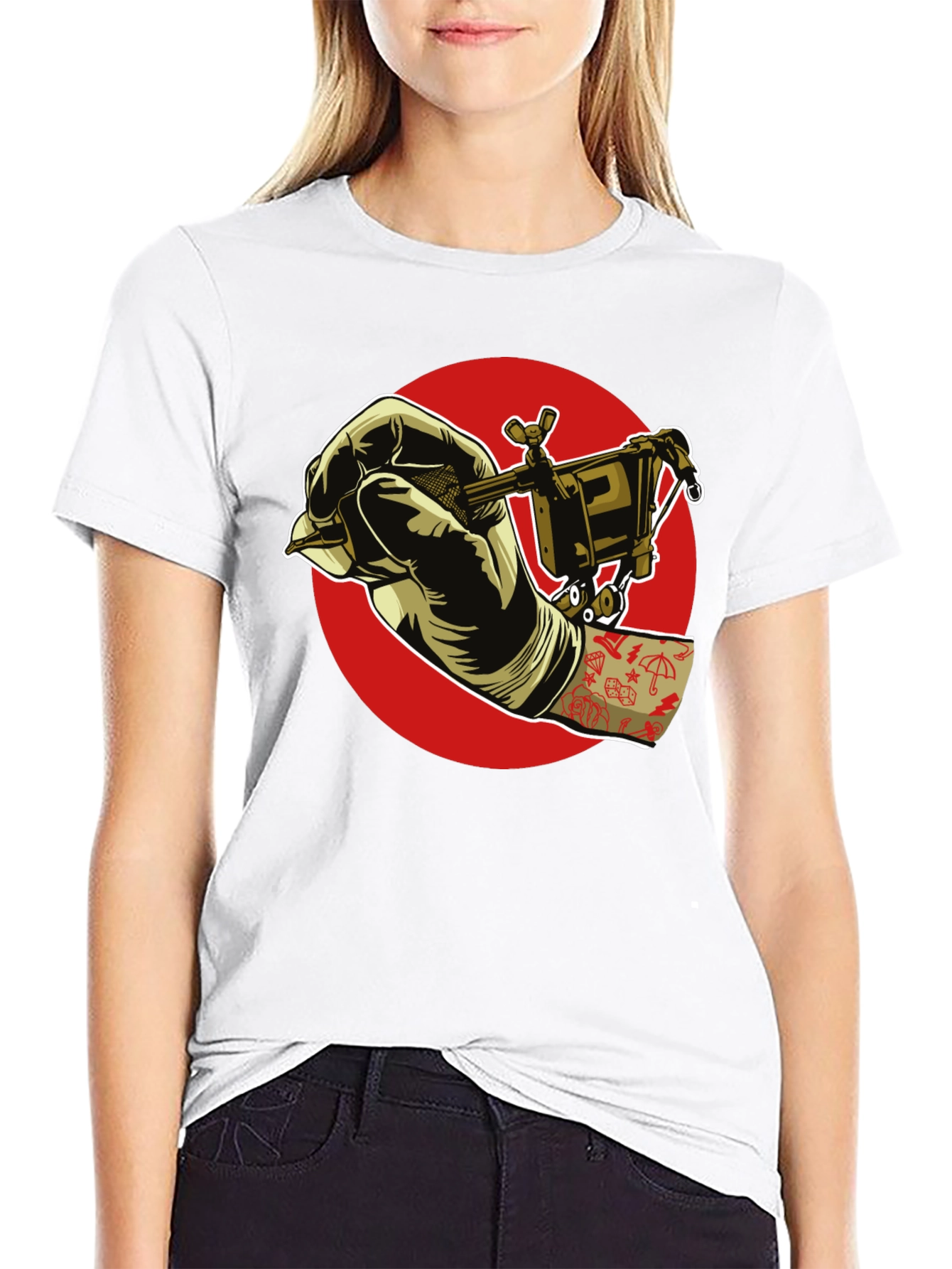 Tattoo Artist T-Shirt - Black Graphic Tee