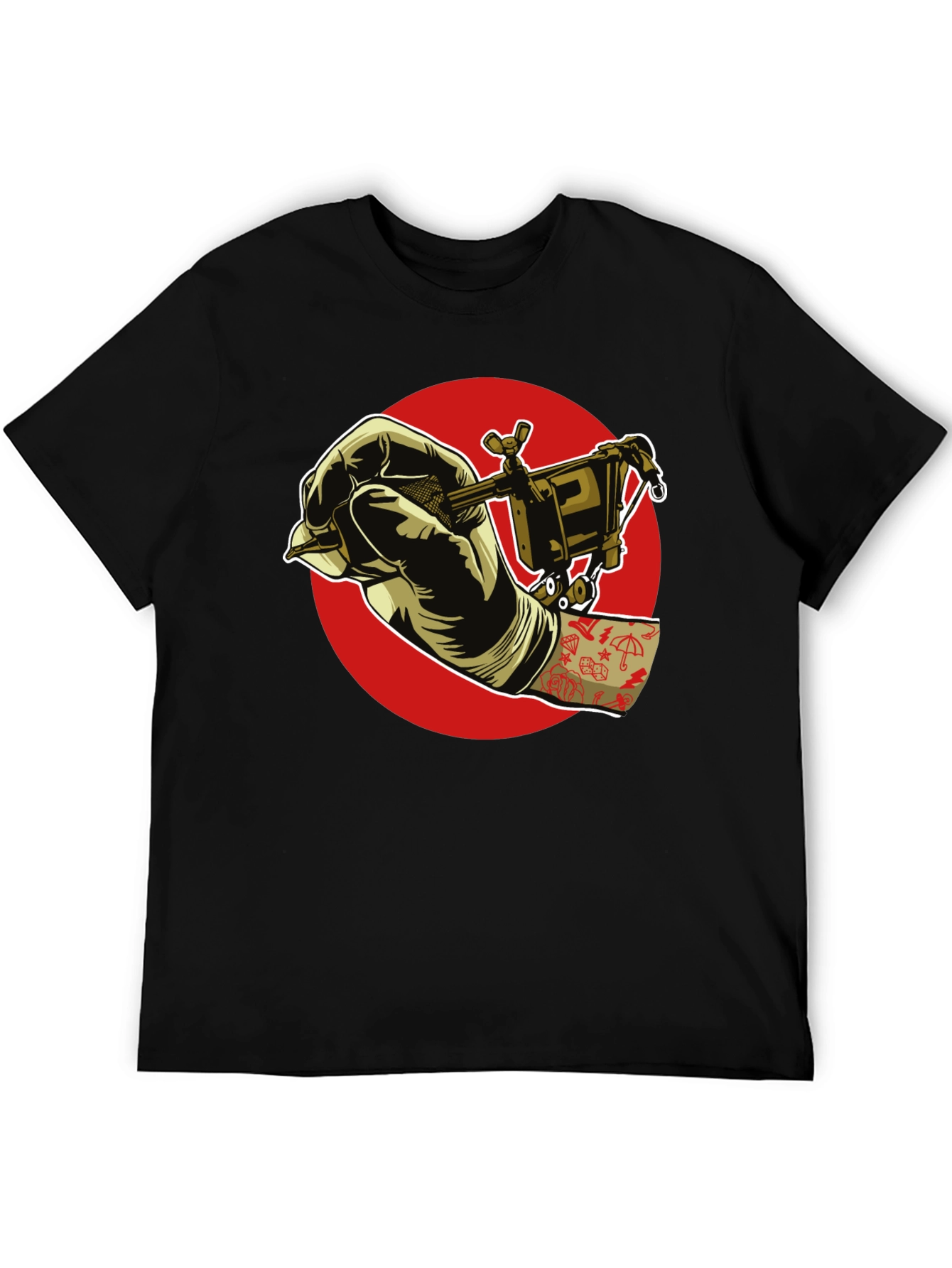 Tattoo Artist T-Shirt - Black Graphic Tee