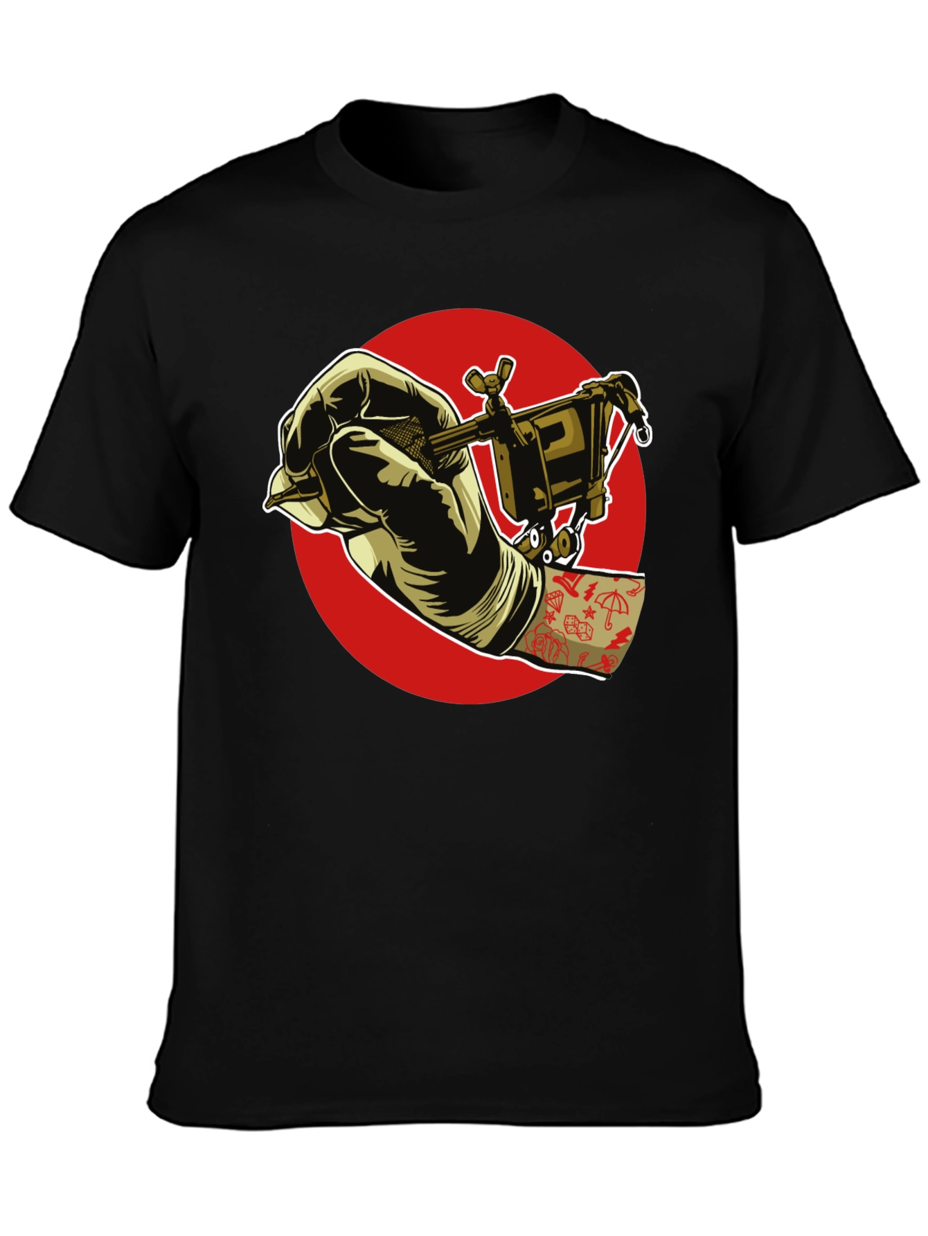 Tattoo Artist T-Shirt - Black Graphic Tee
