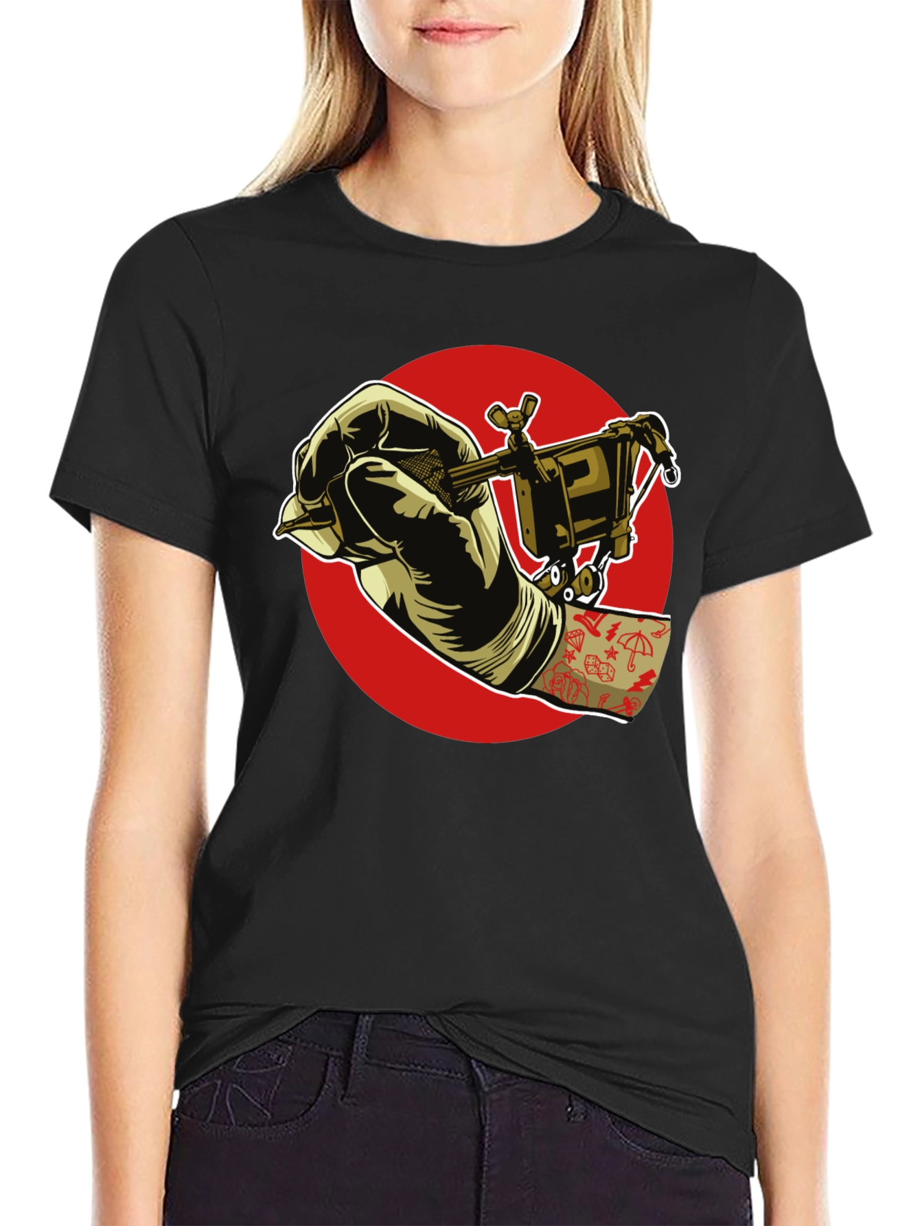 Tattoo Artist T-Shirt - Black Graphic Tee