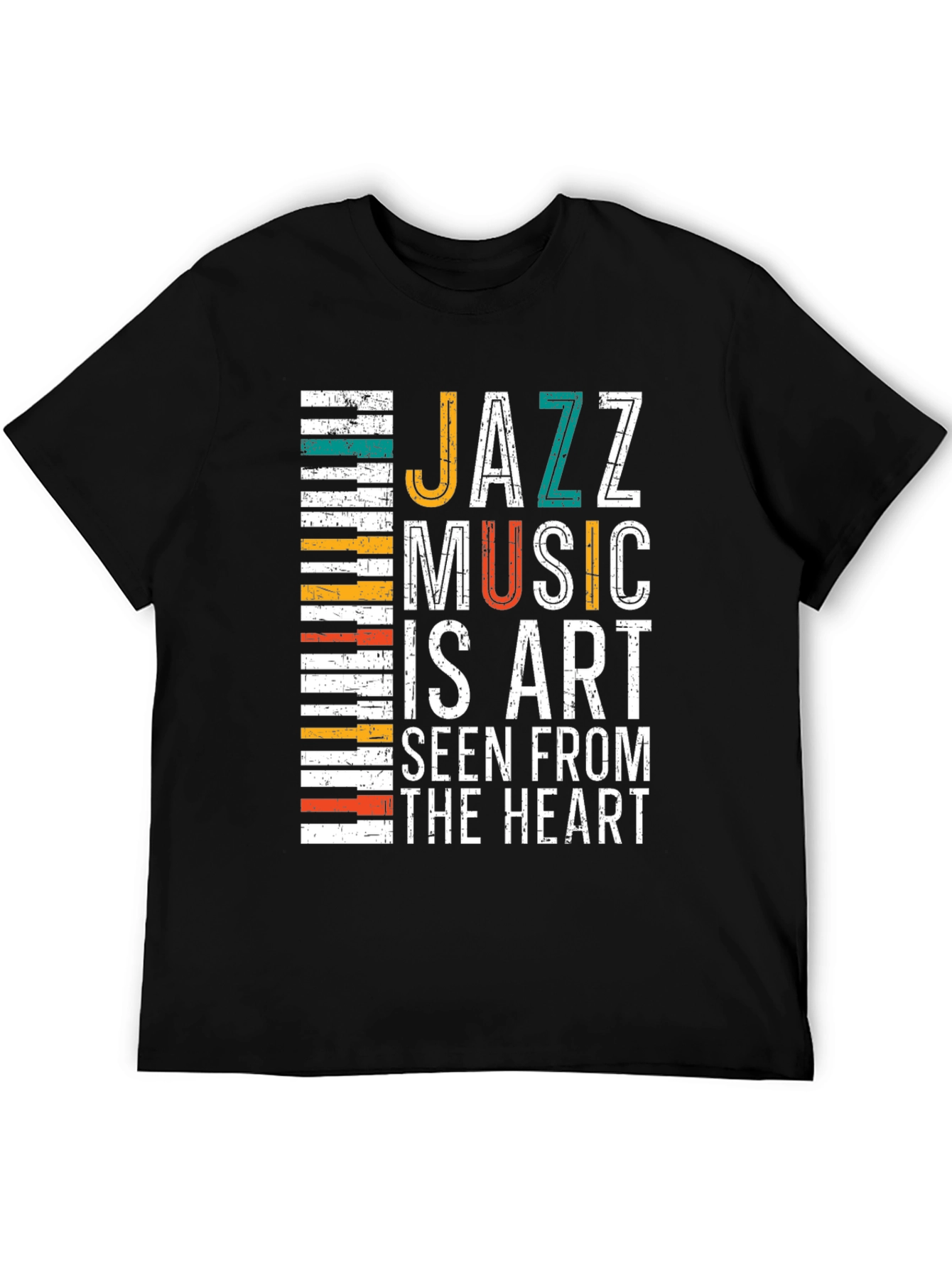 Jazz Music Art T-Shirt