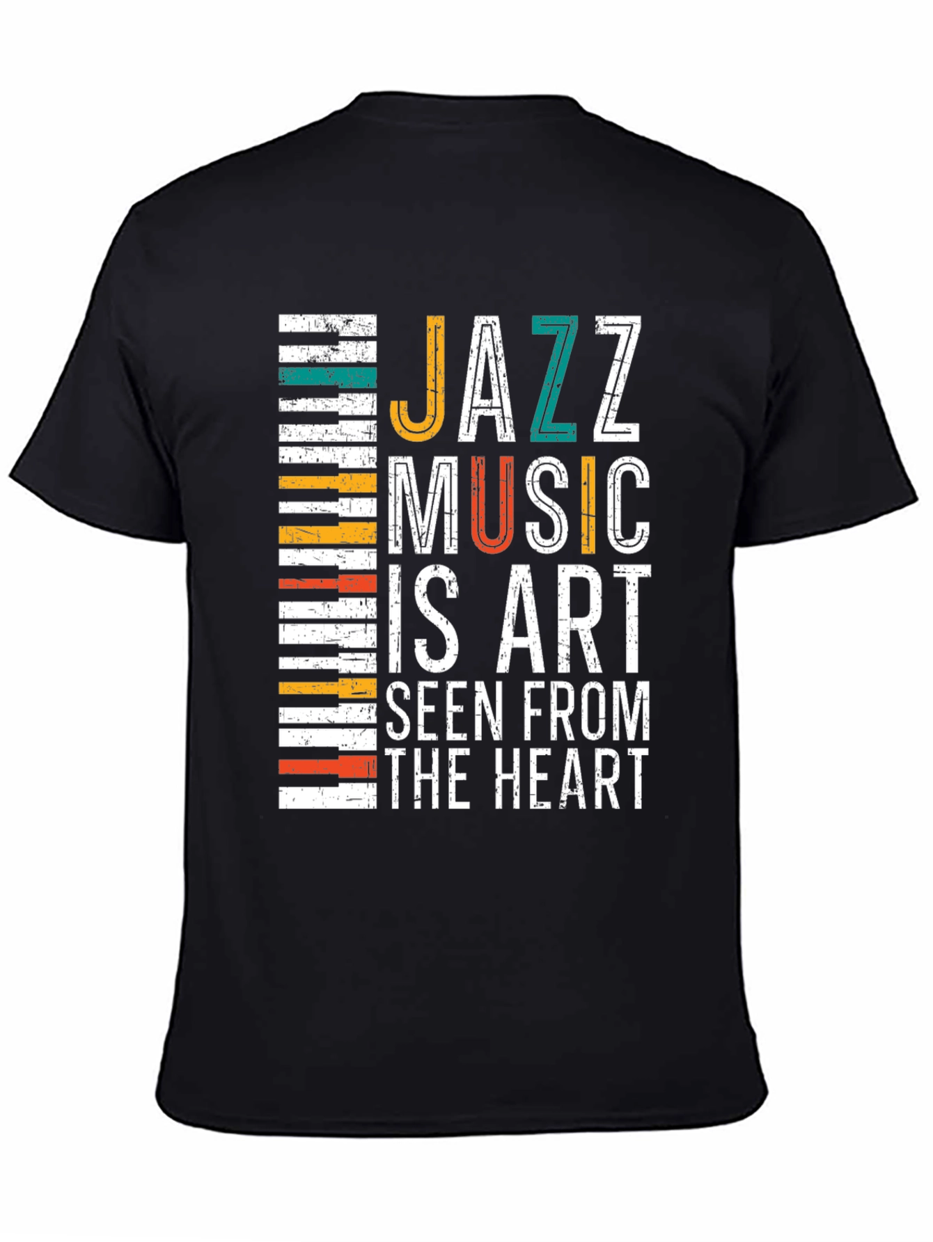 Jazz Music Art T-Shirt