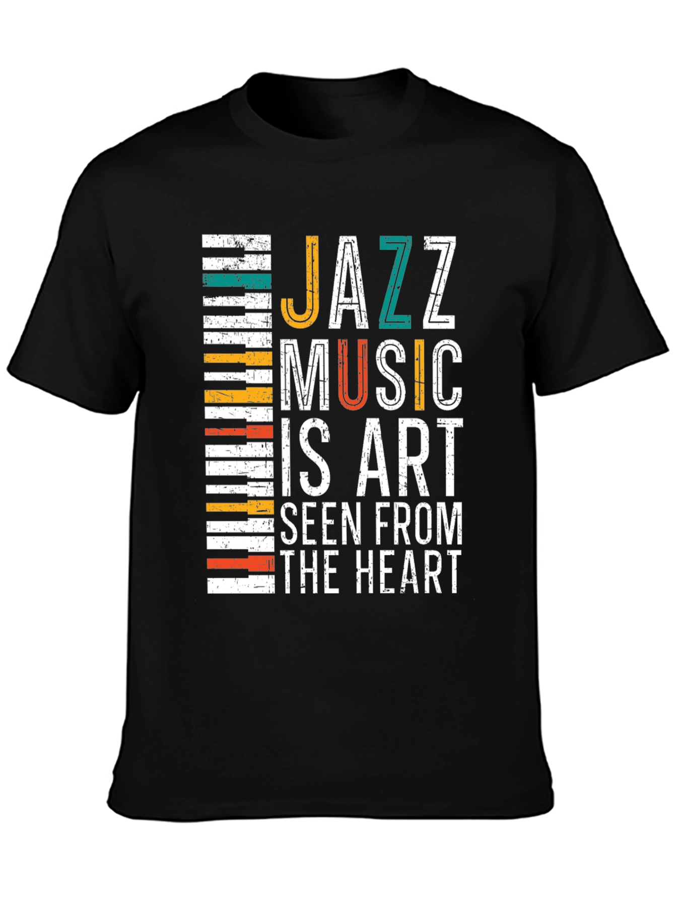 Jazz Music Art T-Shirt