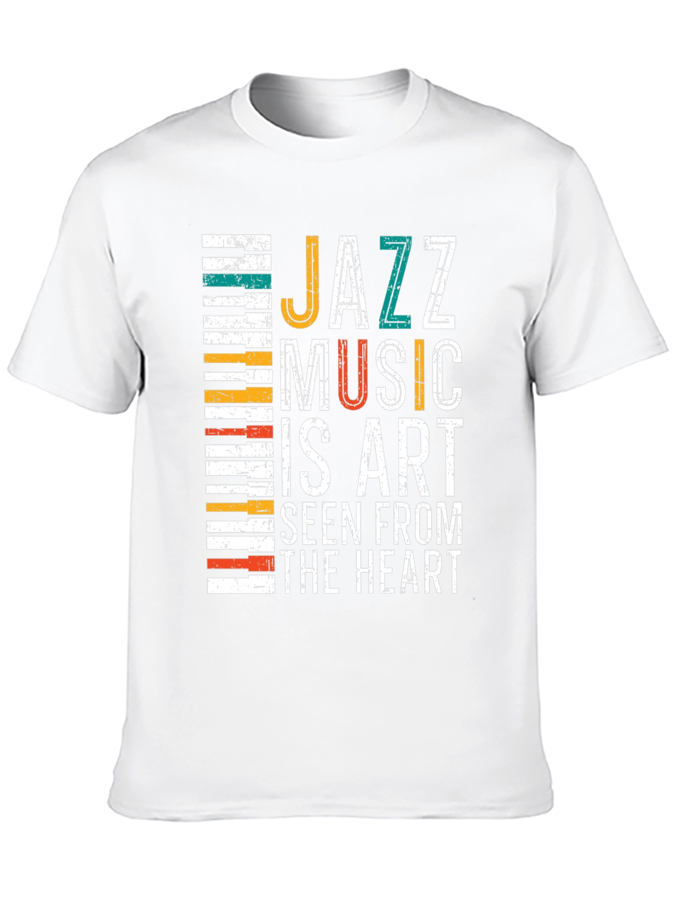 Jazz Music Art T-Shirt