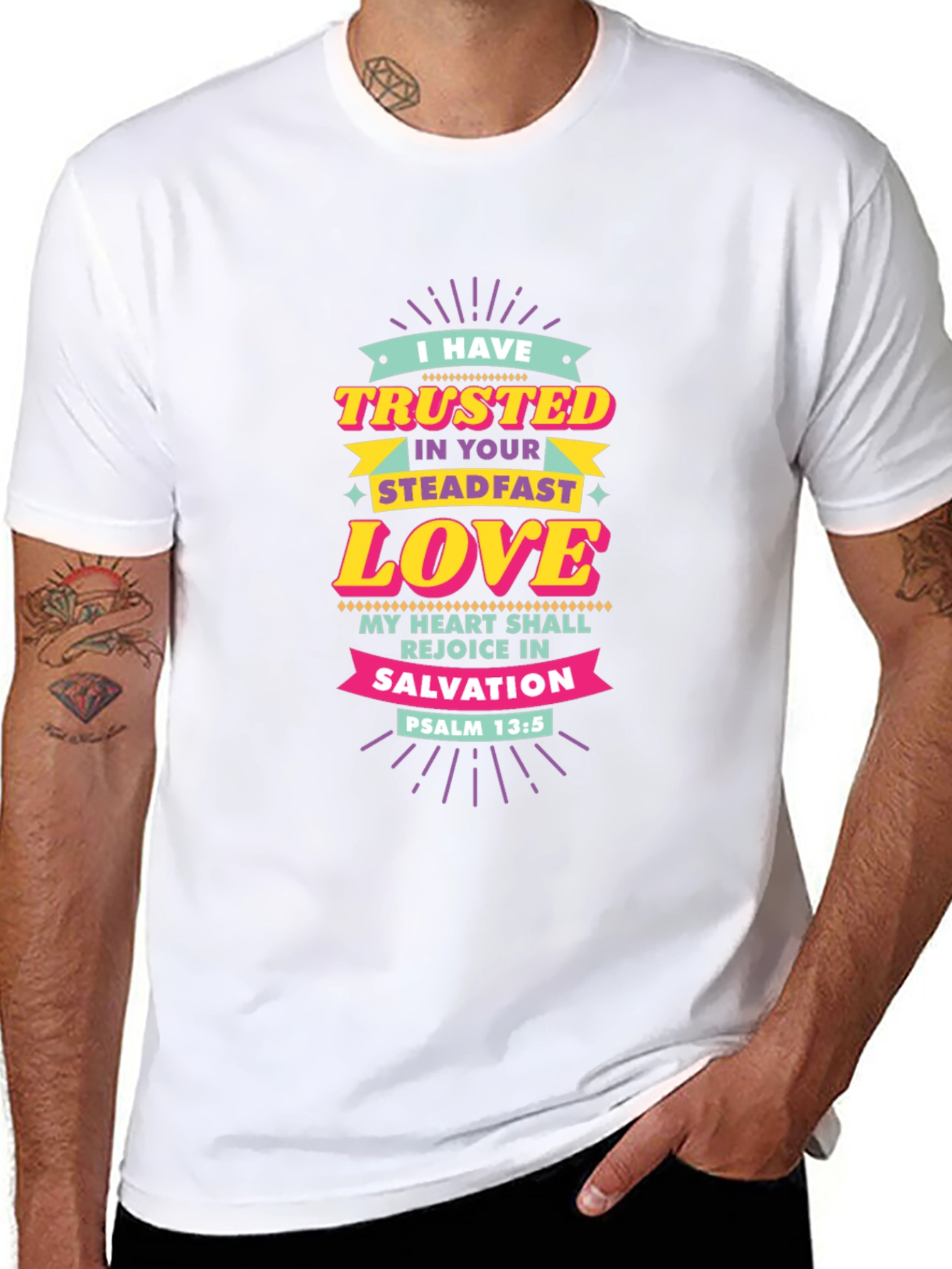 Trust in Steadfast Love Graphic T-Shirt