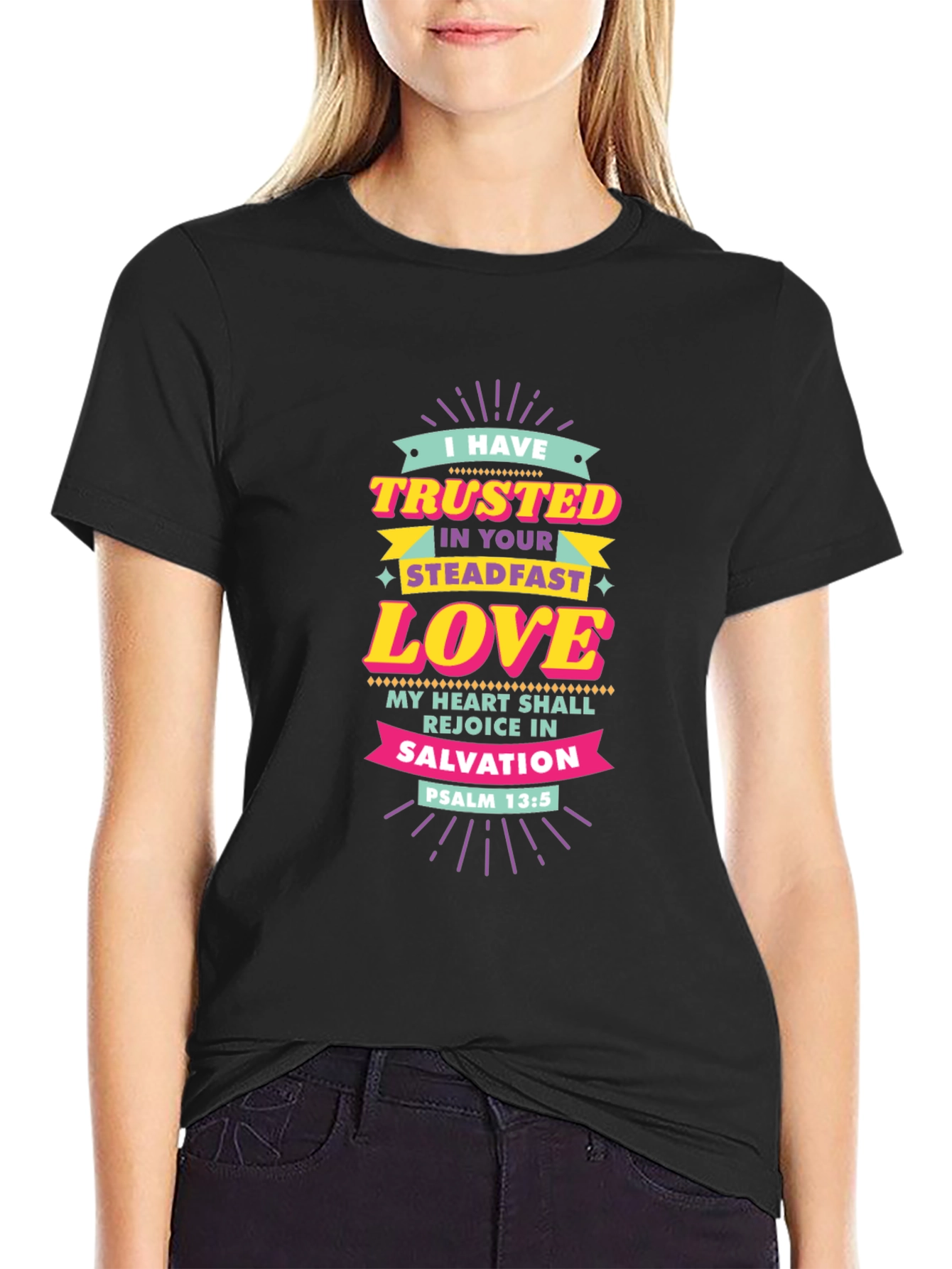 Trust in Steadfast Love Graphic T-Shirt