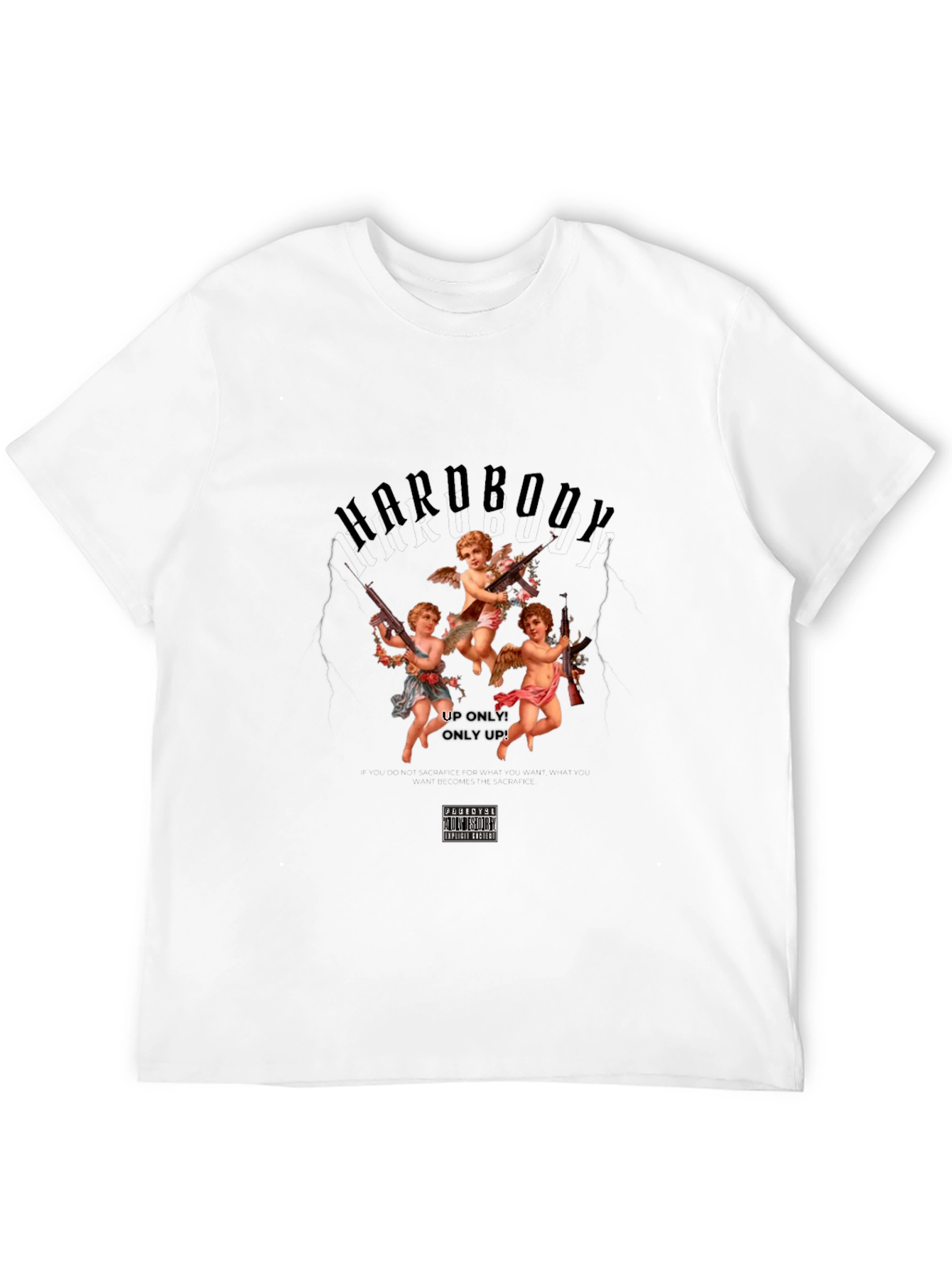 Hardbody Angel Graphic Tee - Black