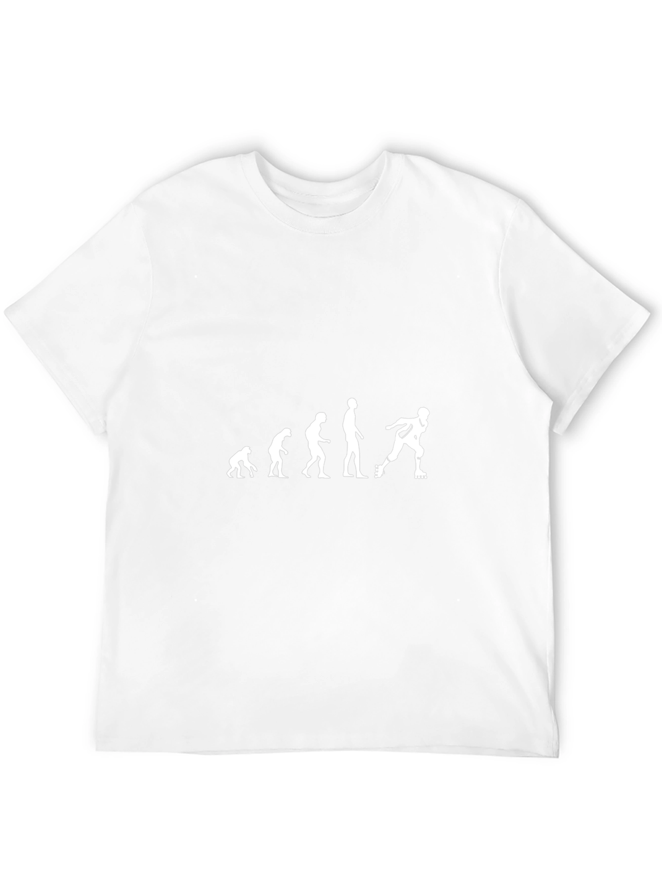 Evolution of Skating T-Shirt - Rollerblade Humor Tee