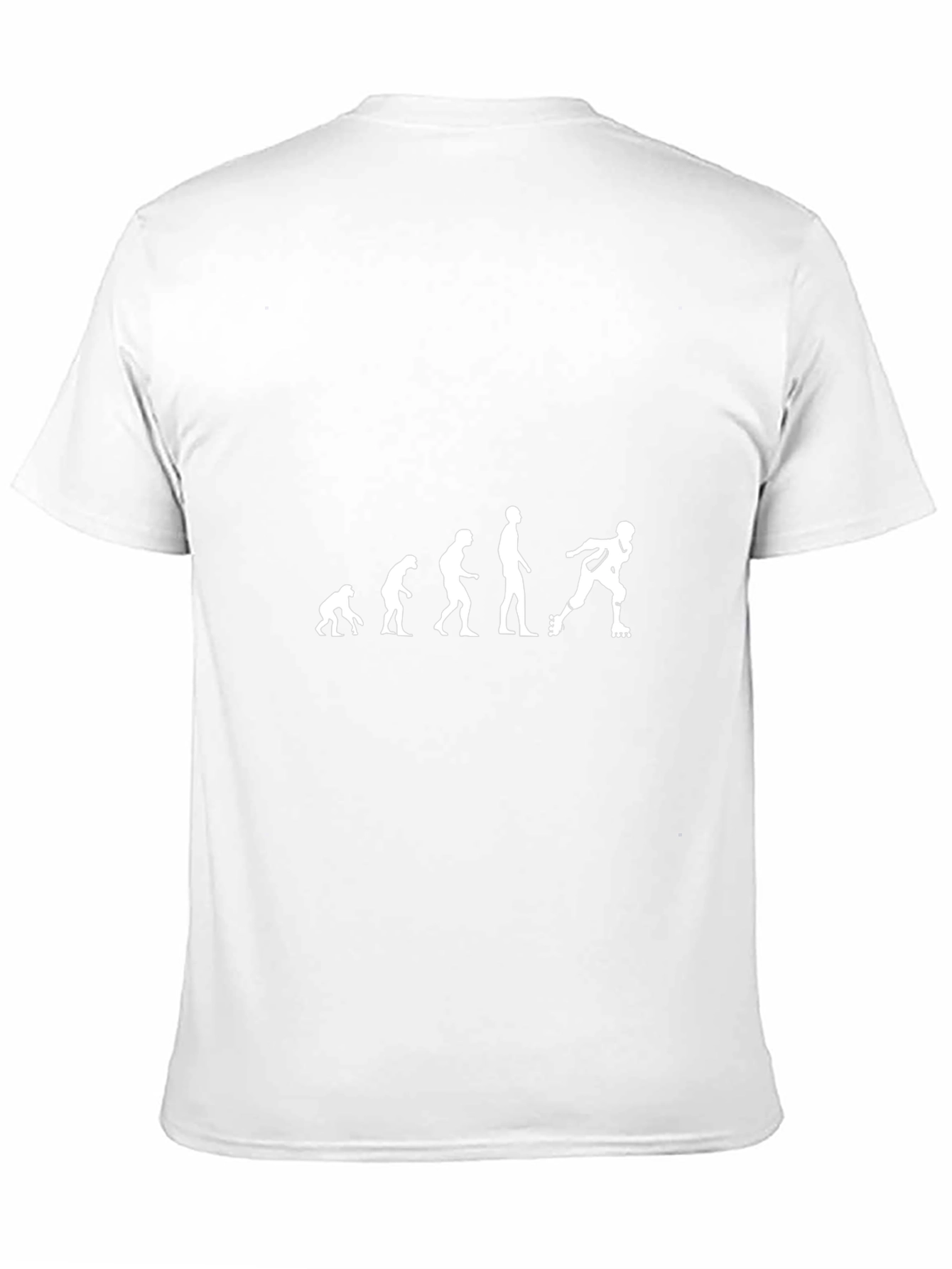 Evolution of Skating T-Shirt - Rollerblade Humor Tee