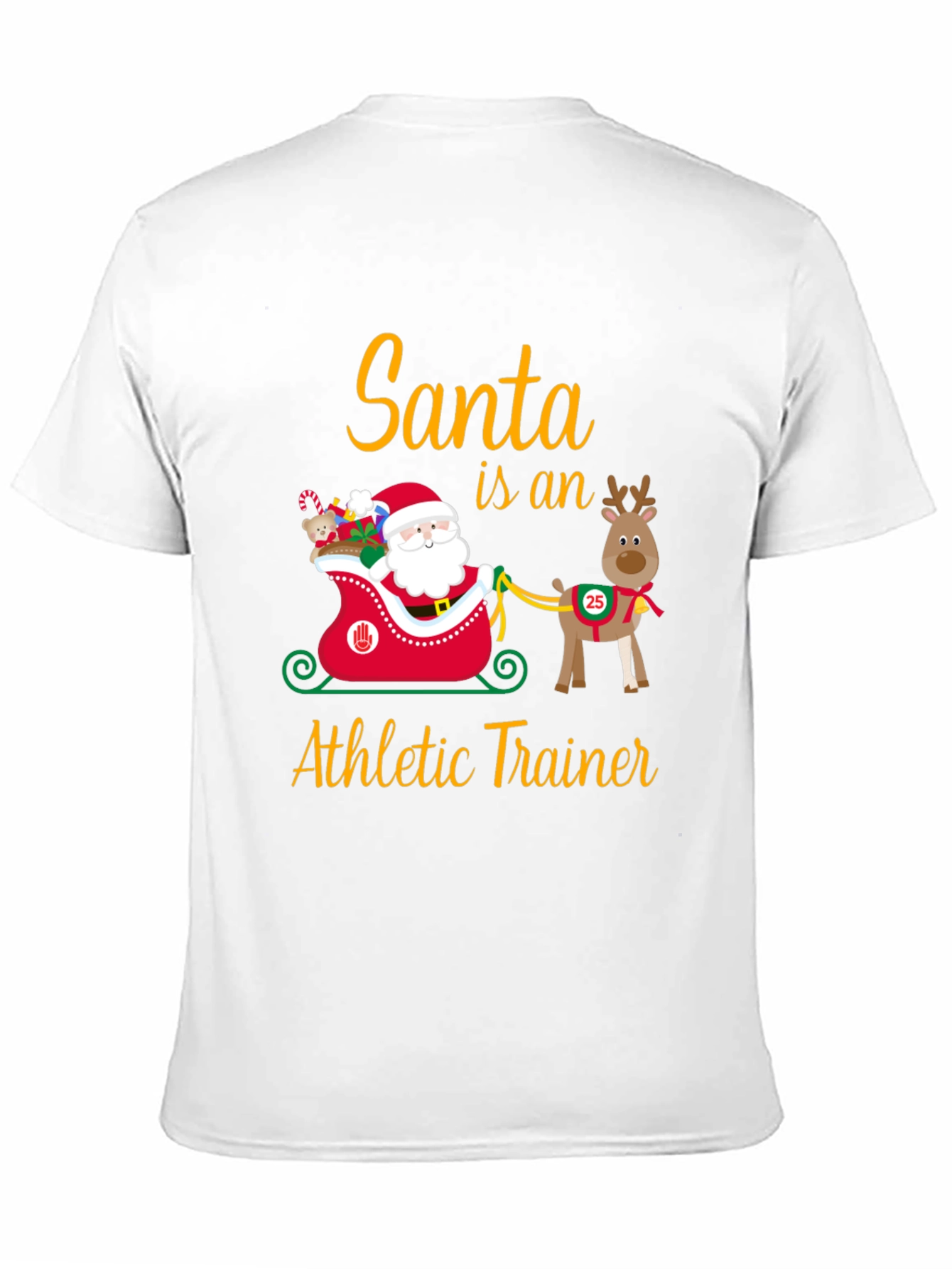 Santa Athletic Trainer T-Shirt