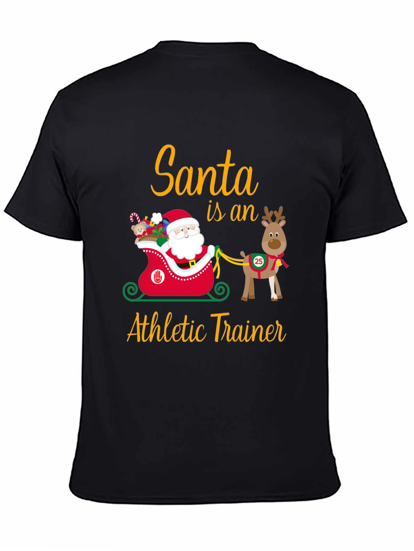 Santa Athletic Trainer T-Shirt