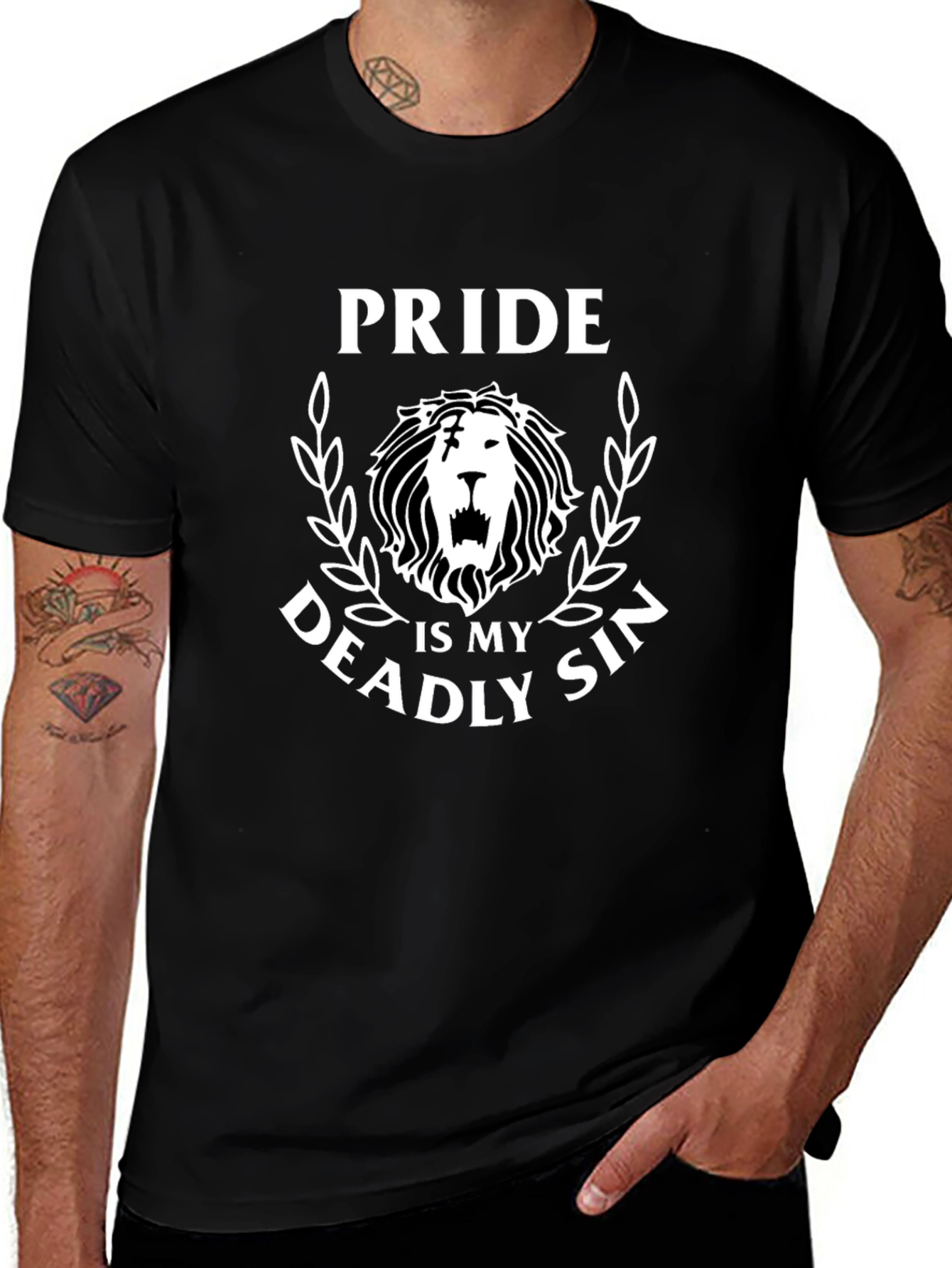 Pride Deadly Sin Lion Graphic Tee